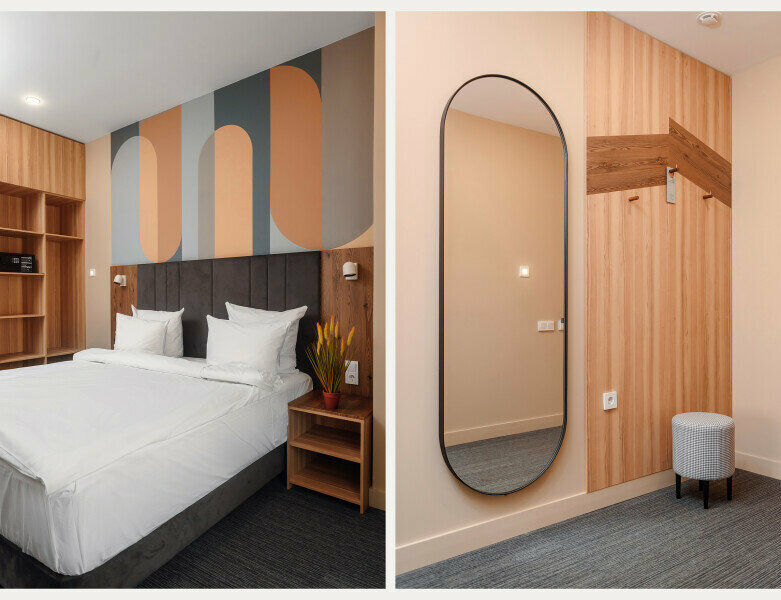 Большой двухместный номер с 1 кроватью