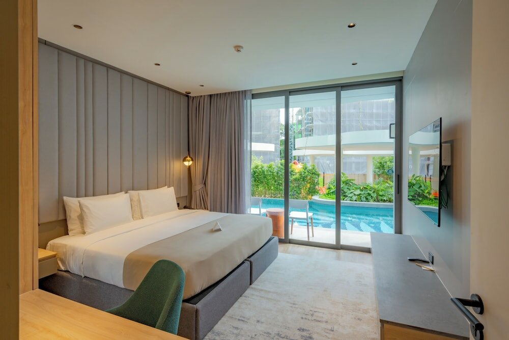 La Green Suite - 2 Bedrooms Pool Access