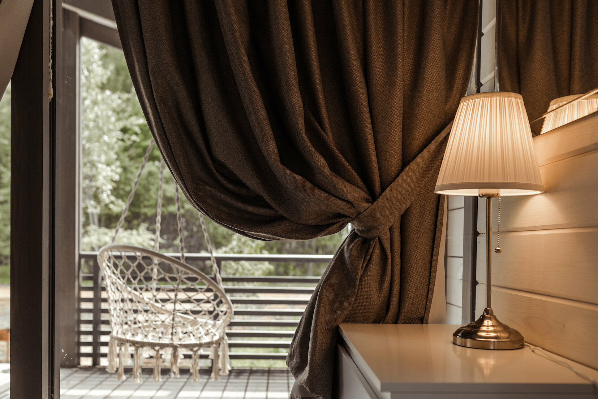 Коттедж с видом на лес