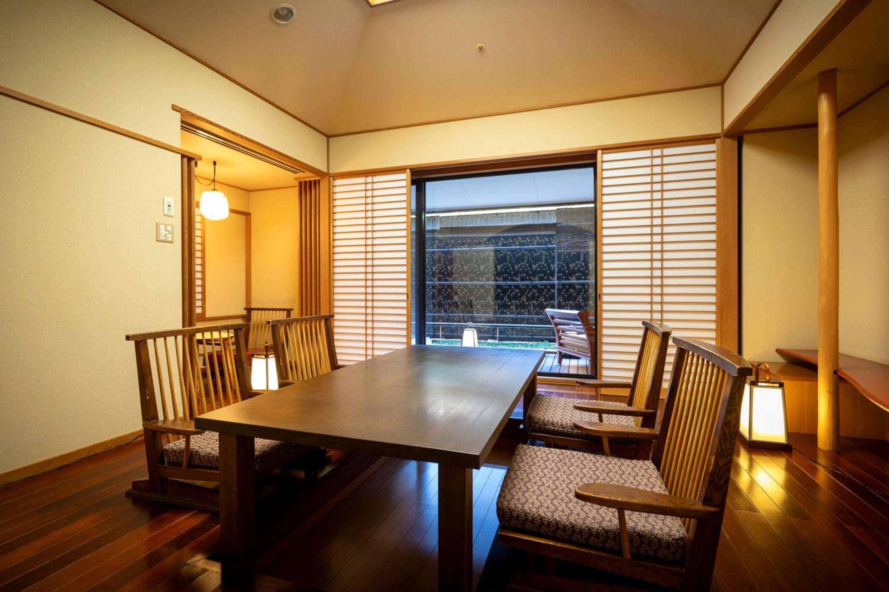 Japanese style room with open-air-bath type B1 - Non-smoking