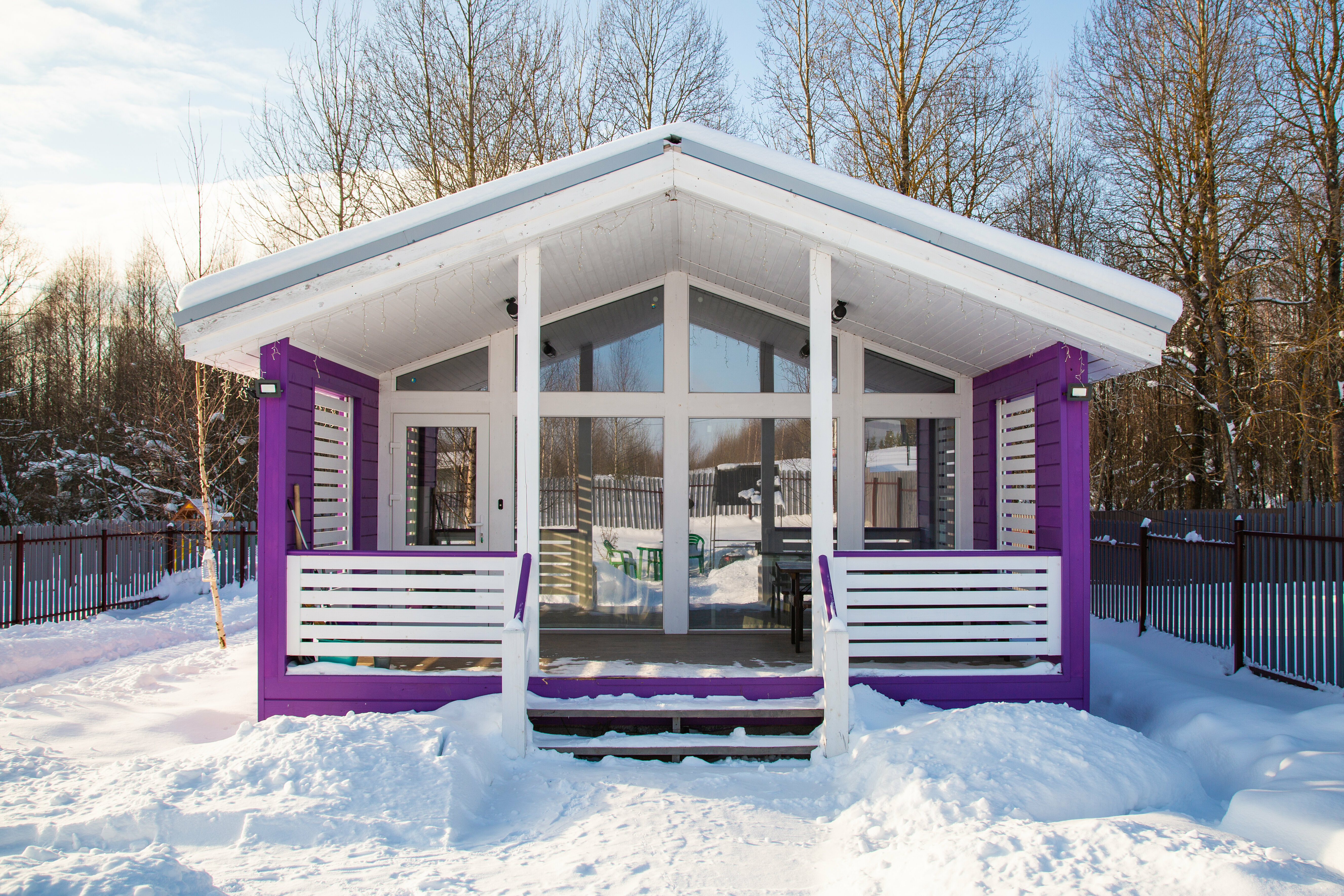 Дом с видом на лес