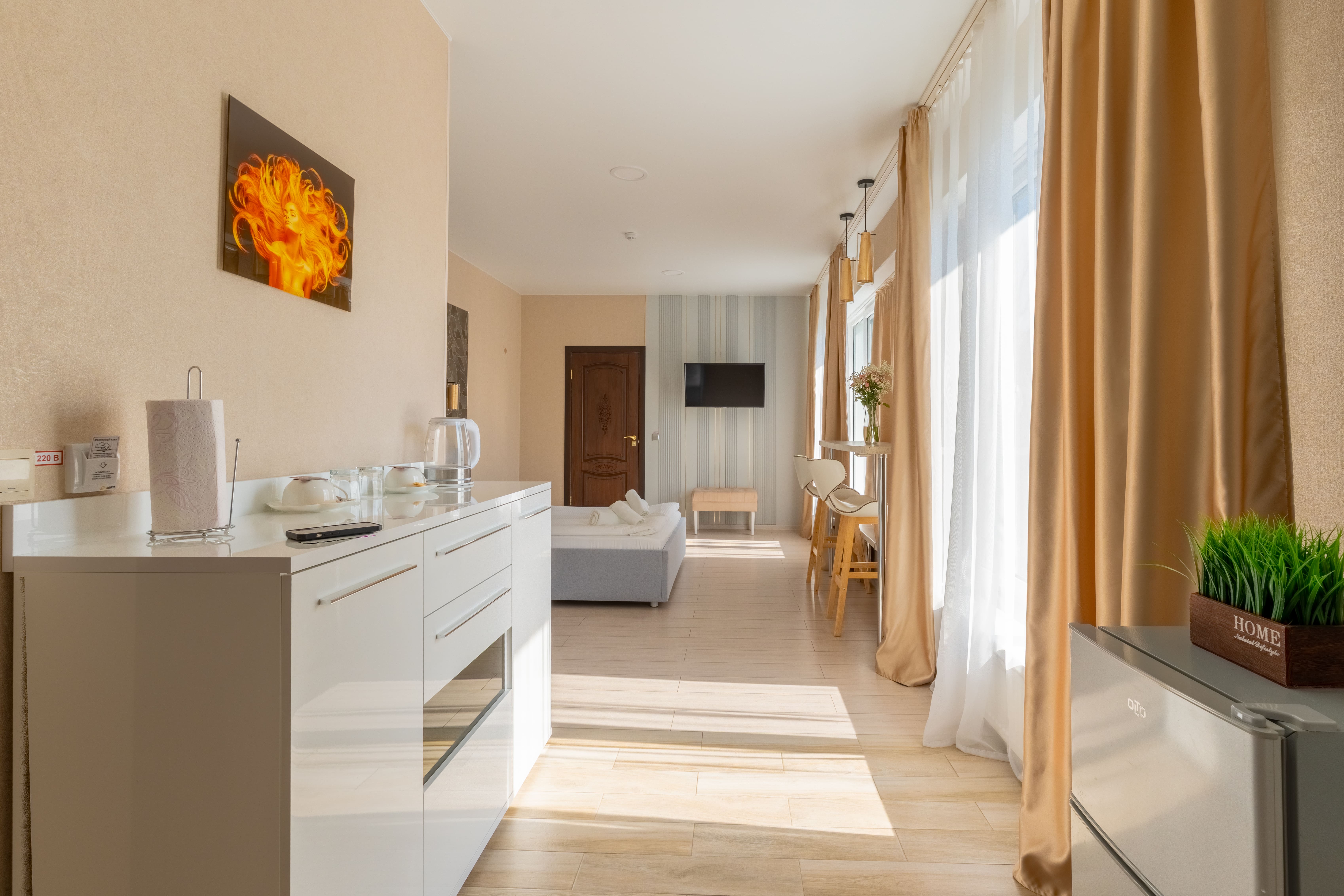 Большой двухместный номер с 1 кроватью