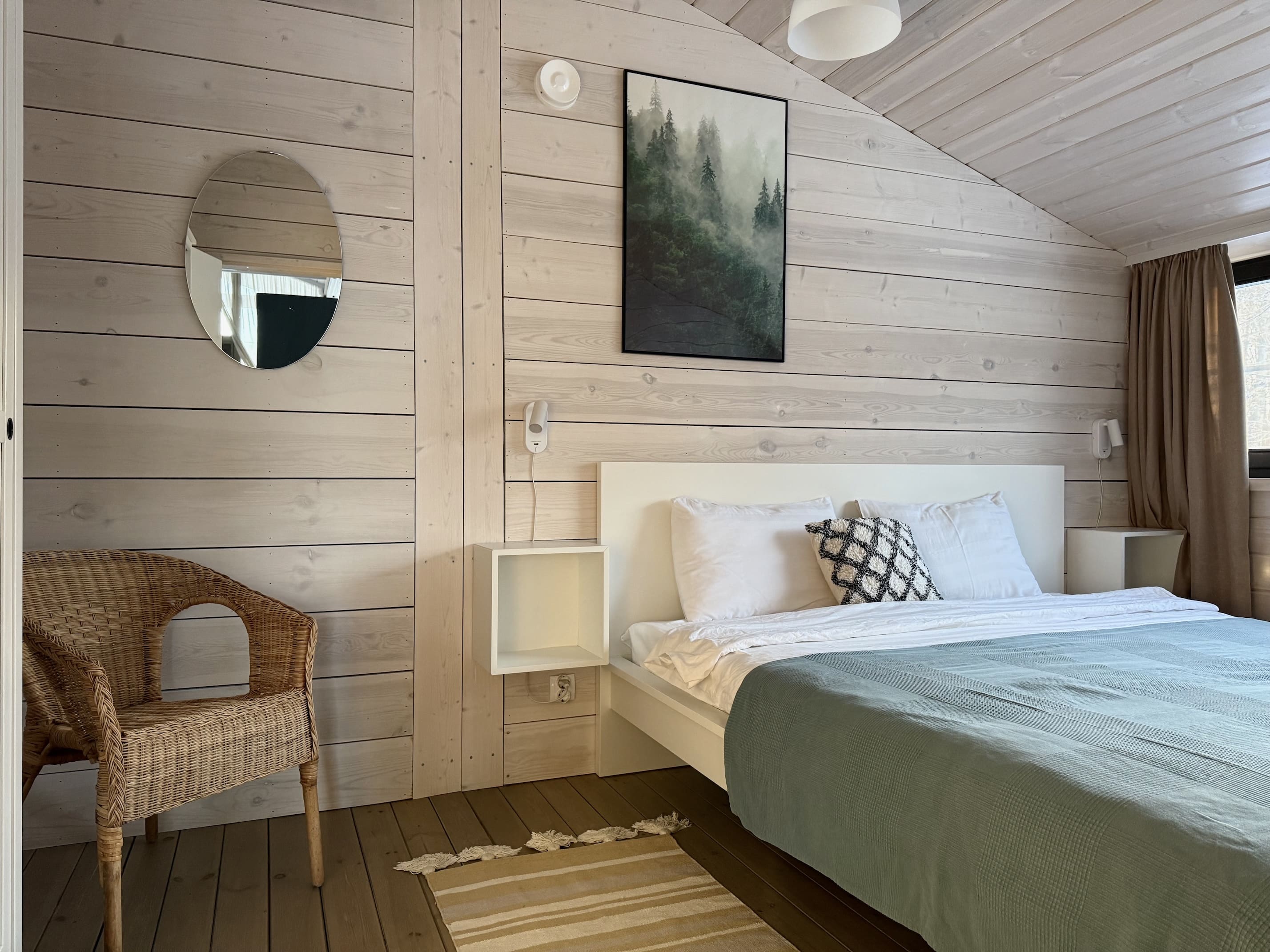 Коттедж с видом на лес