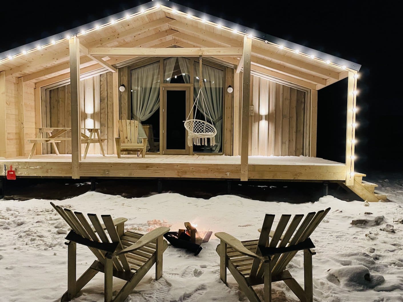 Коттедж с видом на лес