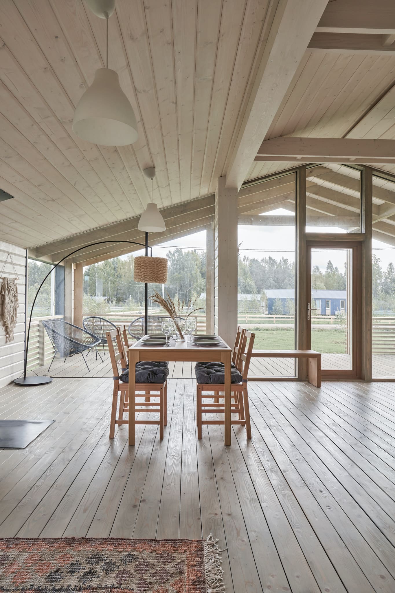 Коттедж с видом на лес