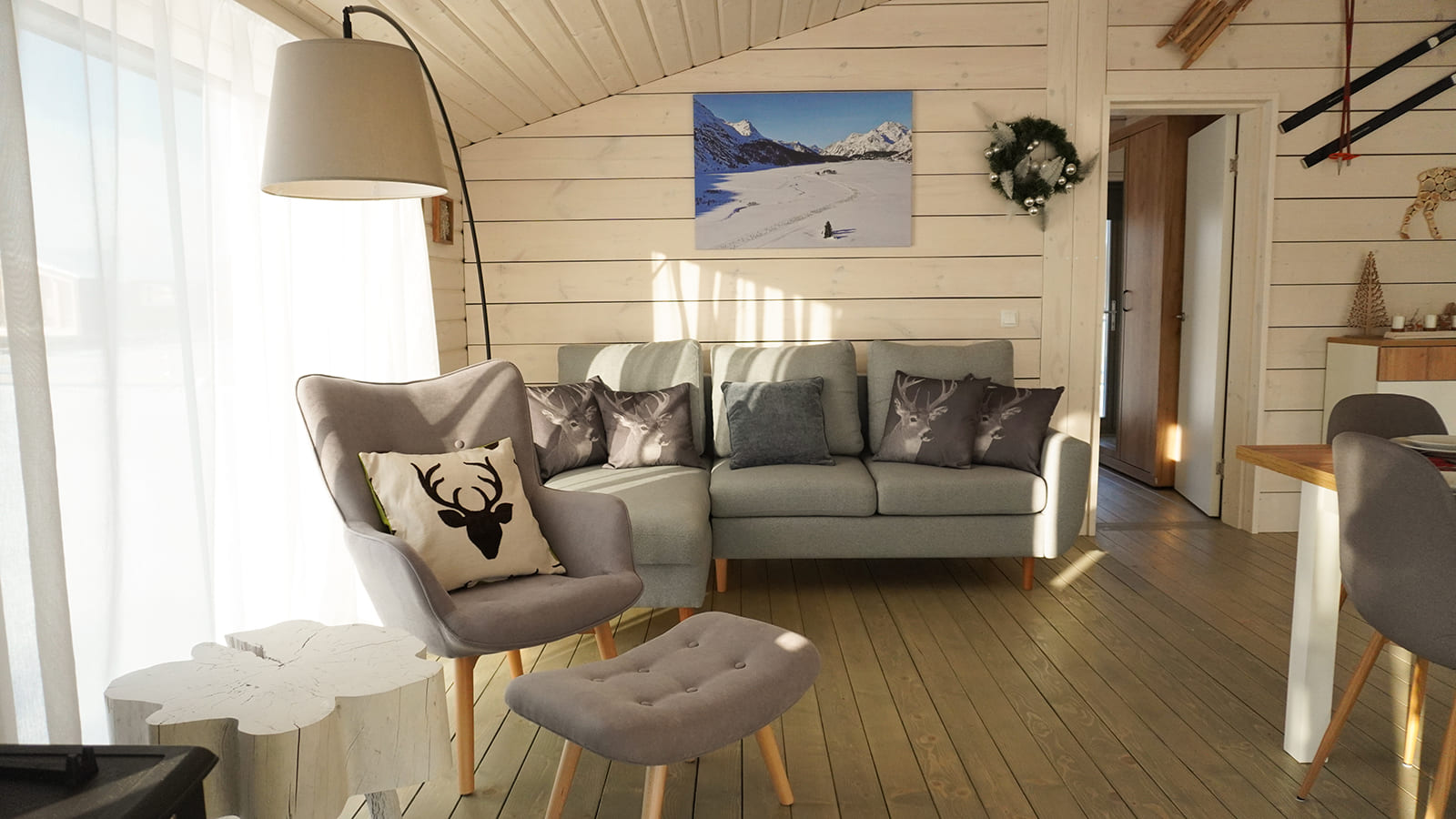 Коттедж с видом на лес