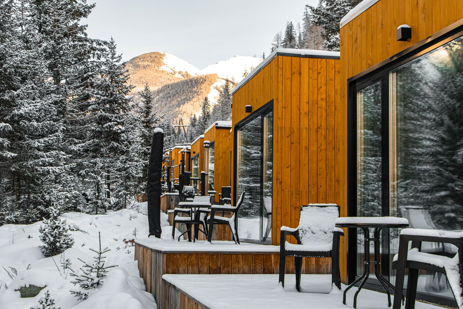 Двухместный номер с 1 кроватью и террасой