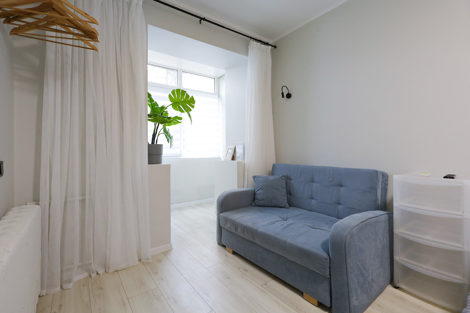 Двухместный номер с 1 кроватью и балконом