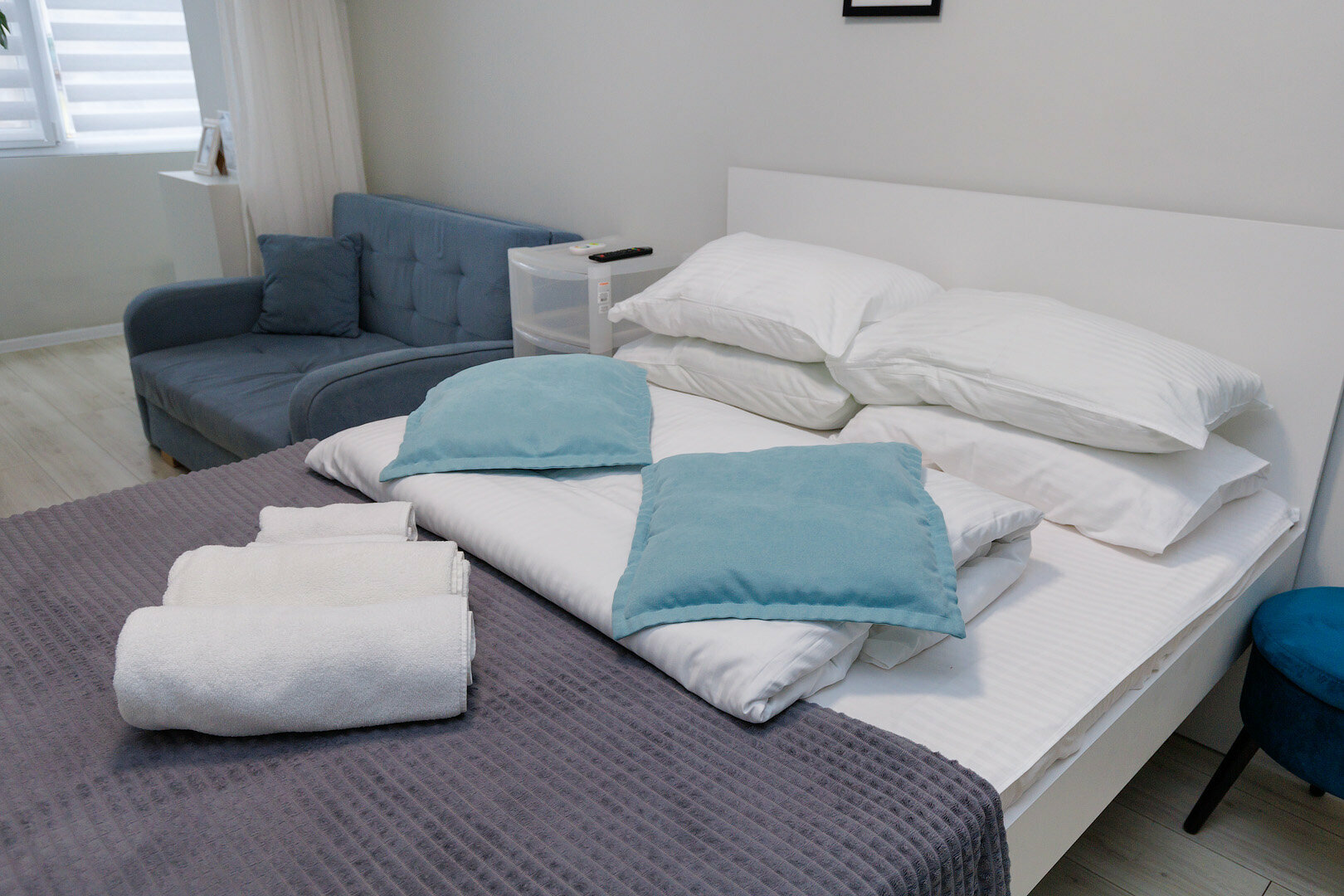 Двухместный номер с 1 кроватью и балконом