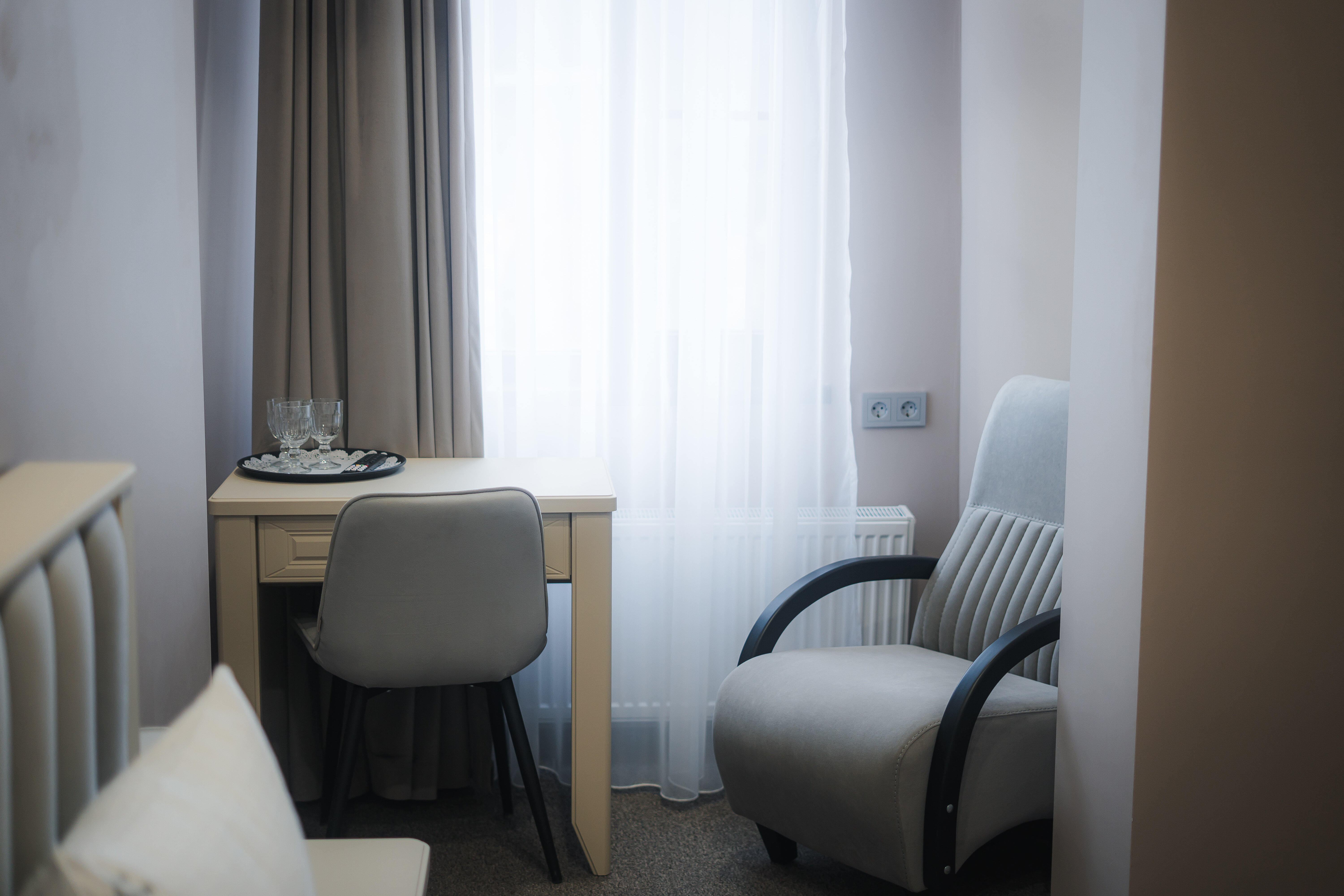 Семейный двухкомнатный номер с балконом