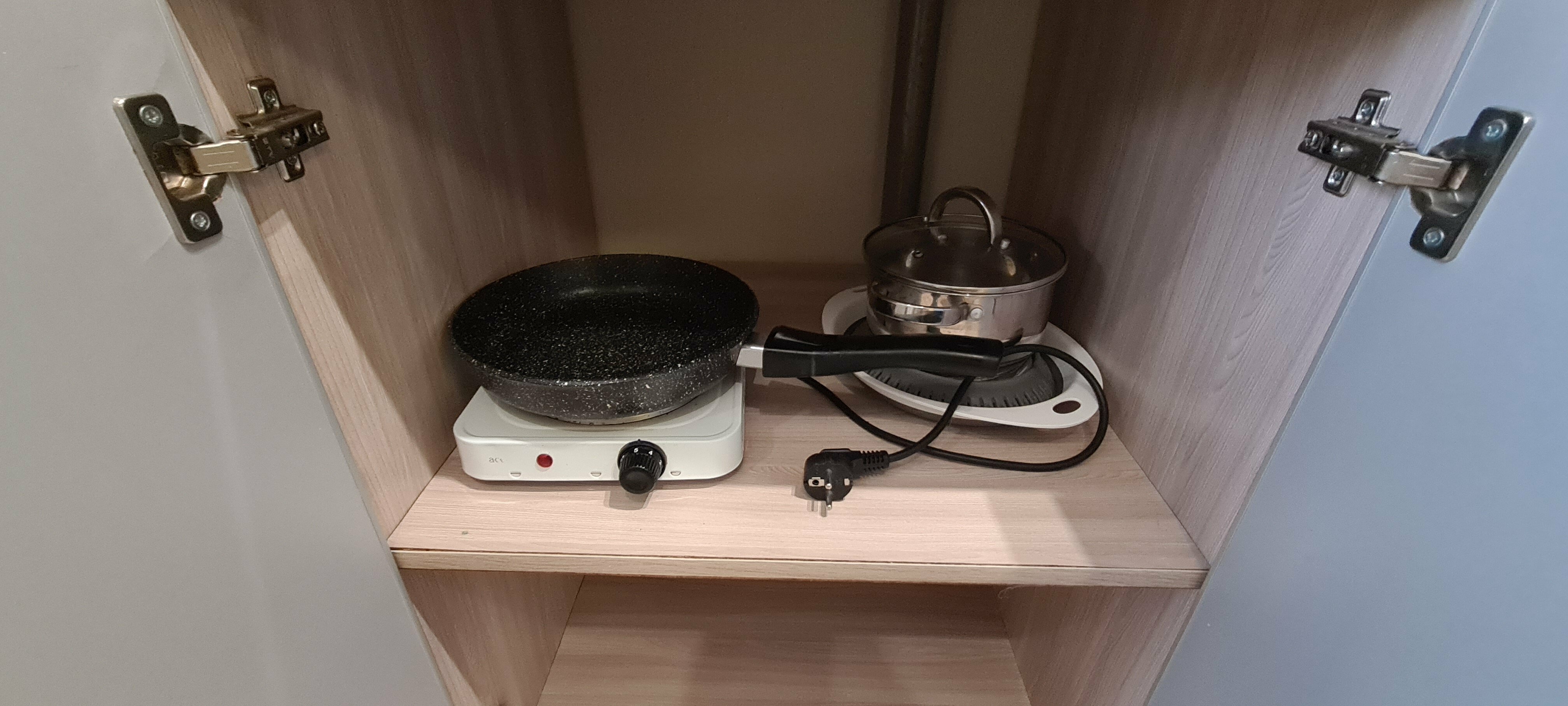 Superior "Коричневый" с  балконом с двуспальной кроватью, креслом и мини-кухней