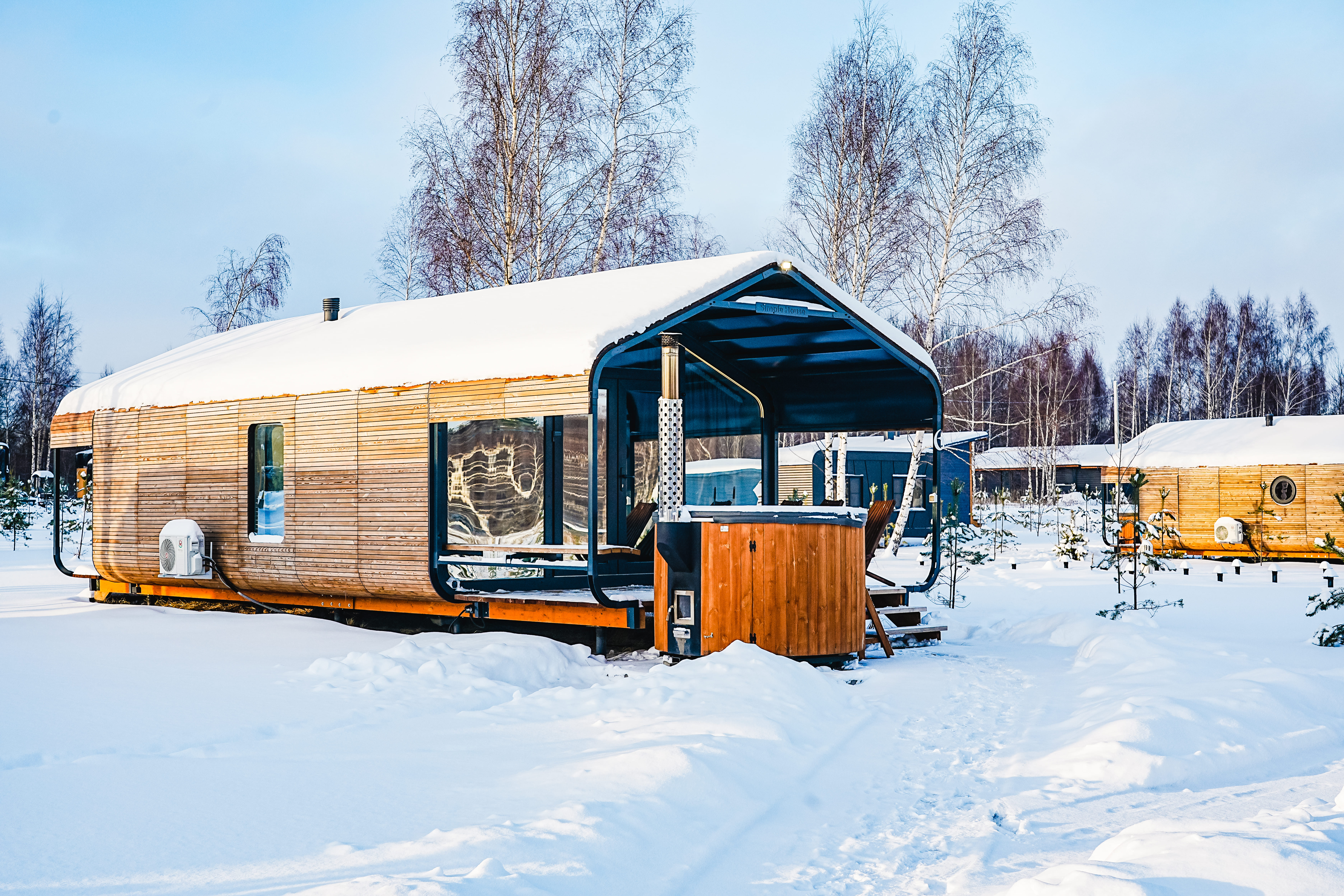 Симпл с 1 спальней и купелью