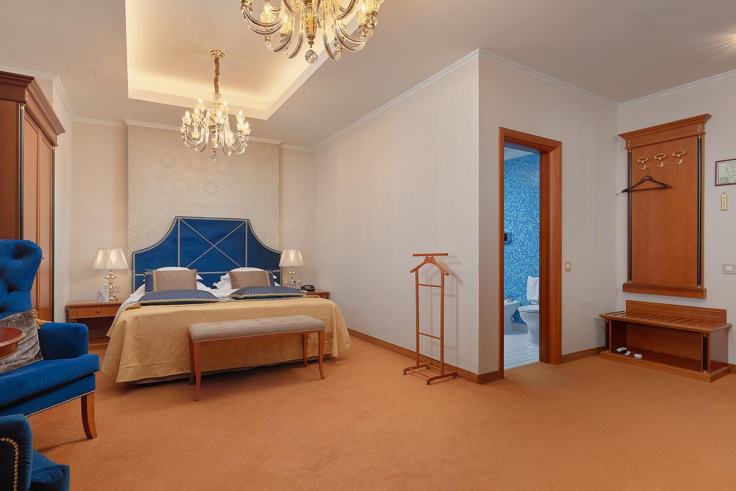 Номер полулюкс с 1 двуспальной кроватью