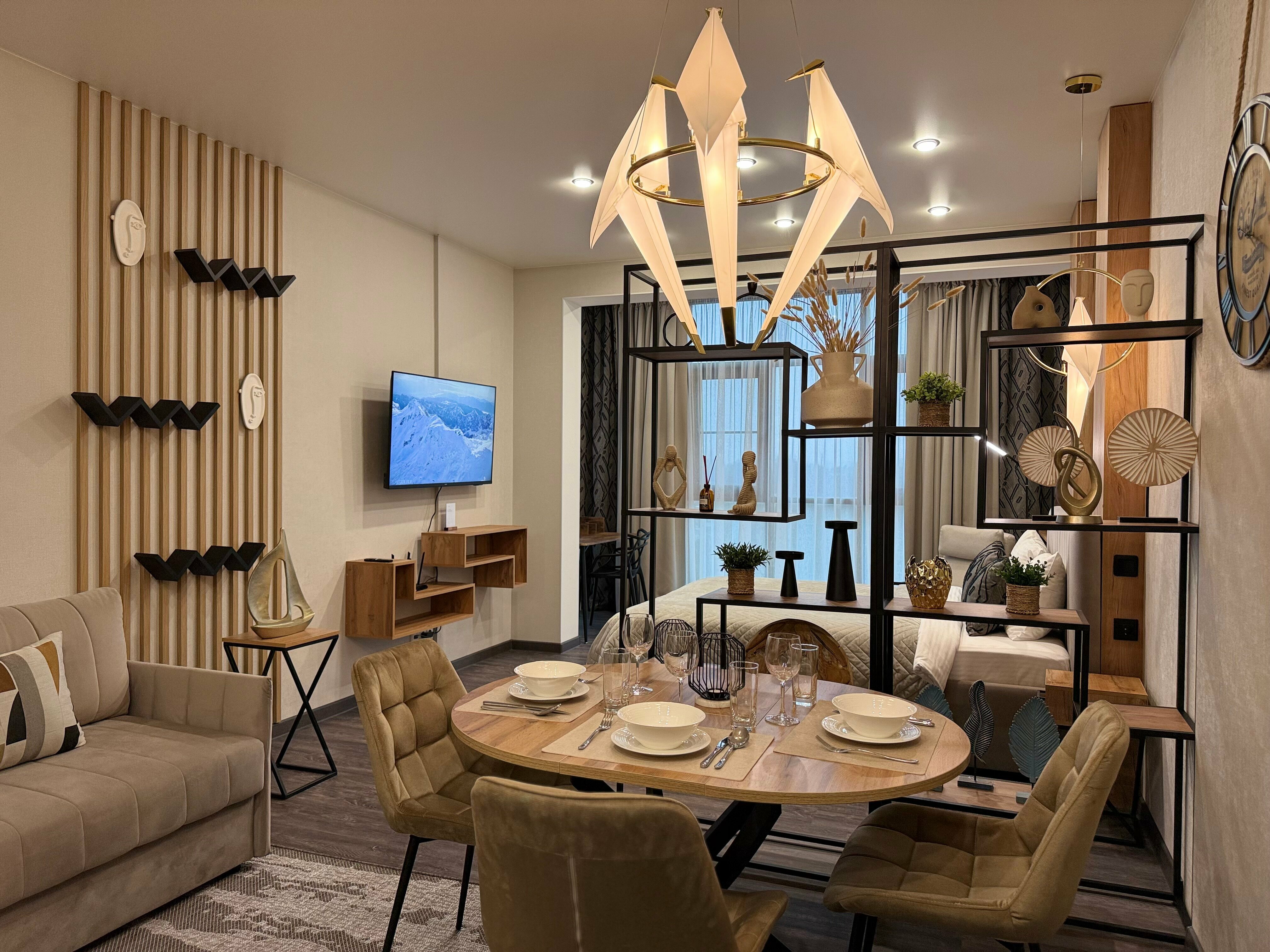 Апартаменты с красивым панорамным видом