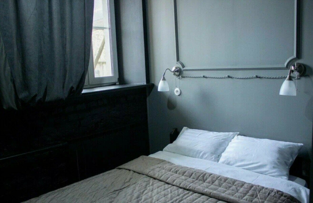 Двухместный номер с 1 кроватью и общей ванной комнатой