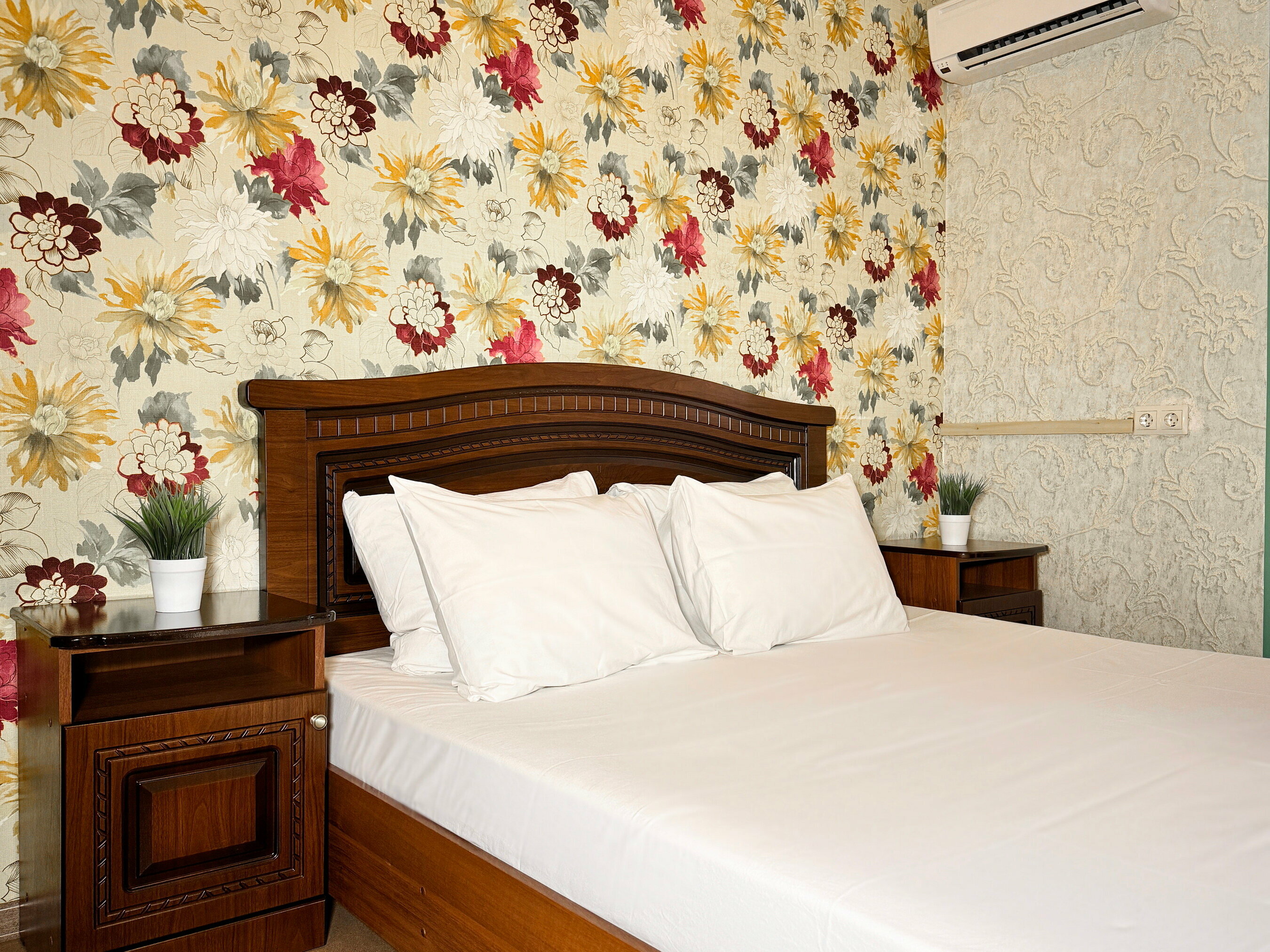 Двухместный номер с 1 кроватью и балконом