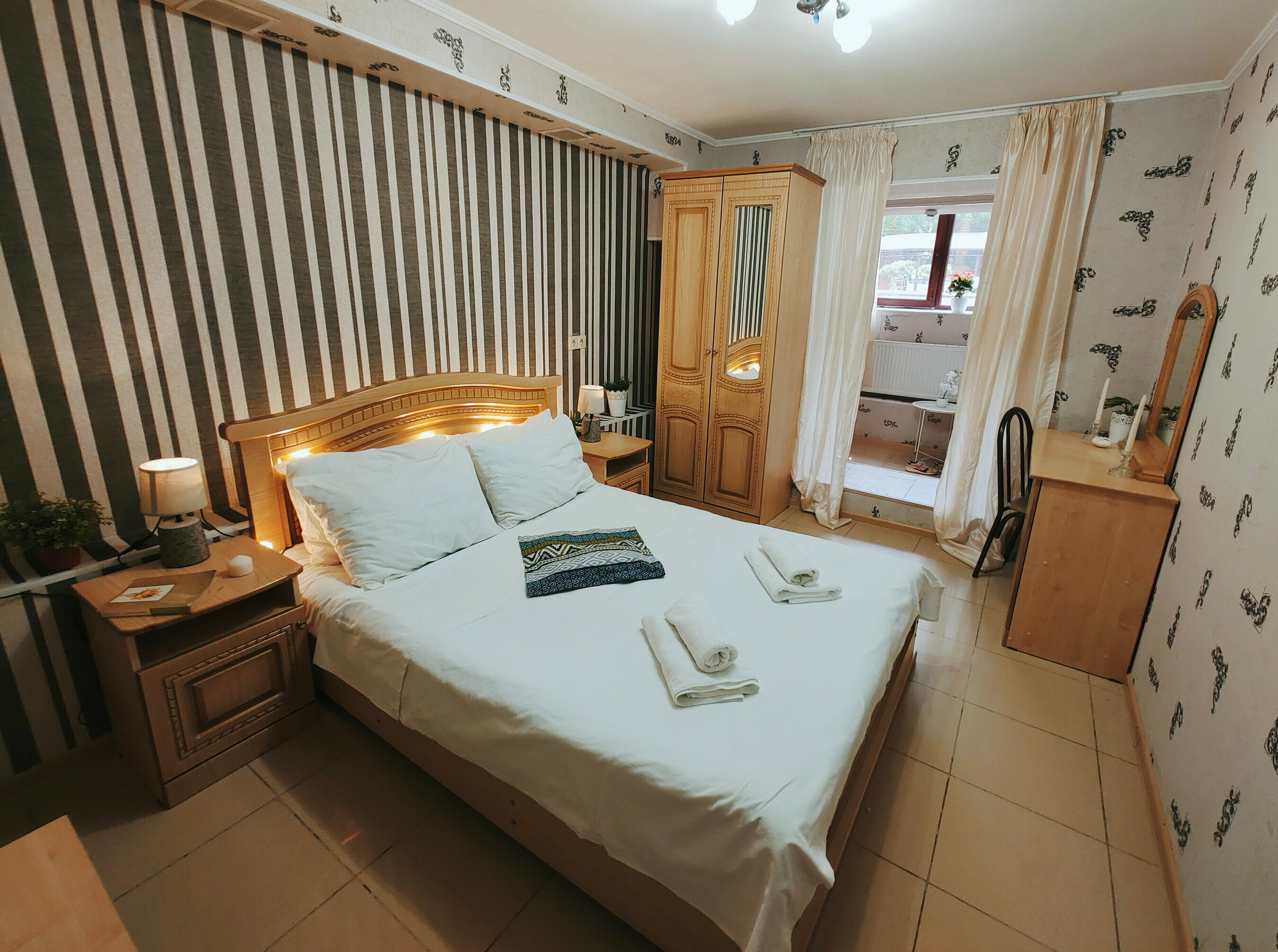 Двухместный номер с 2 отдельными кроватями, вид на бассейн