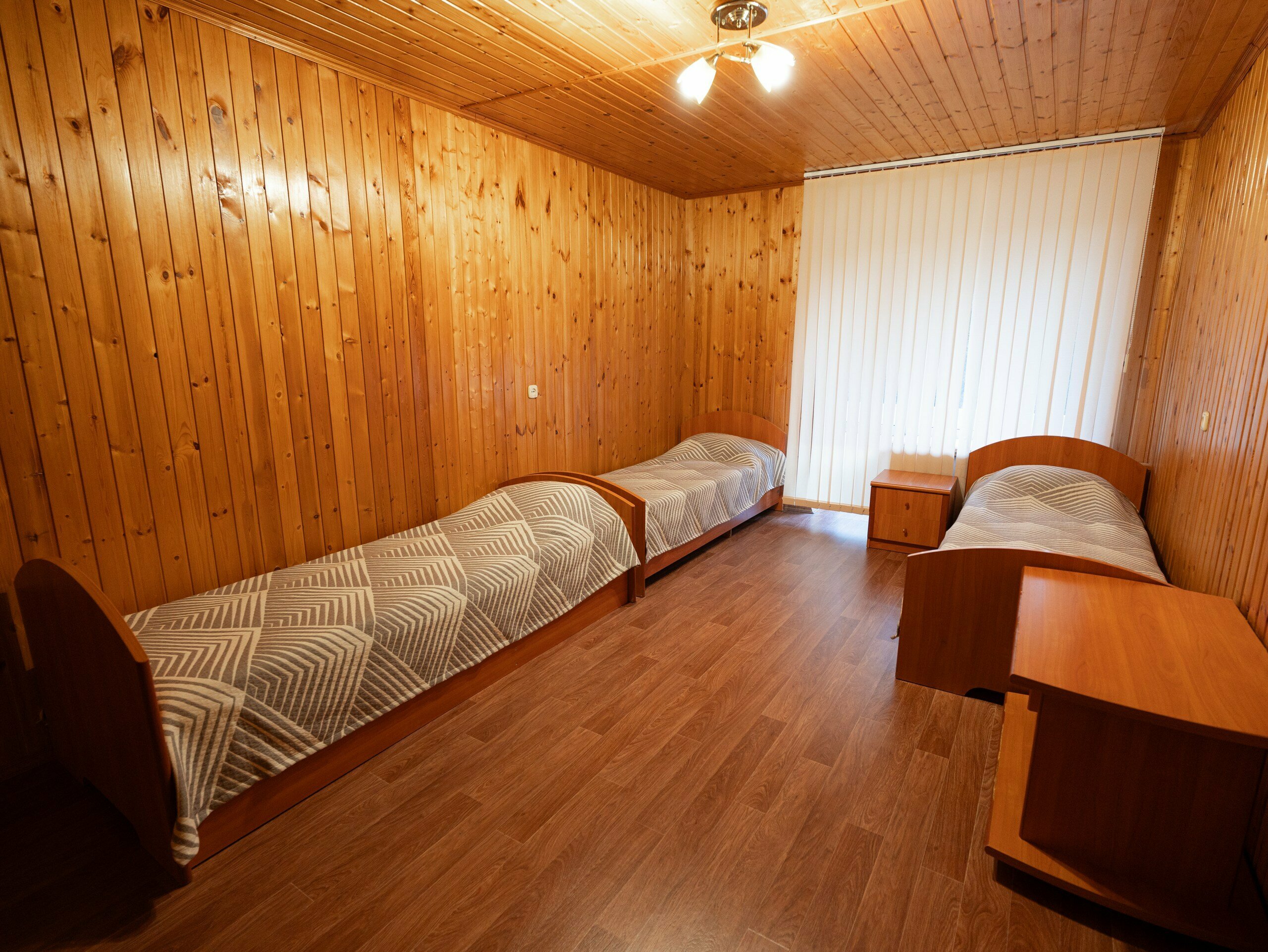 Бюджетный трехместный номер