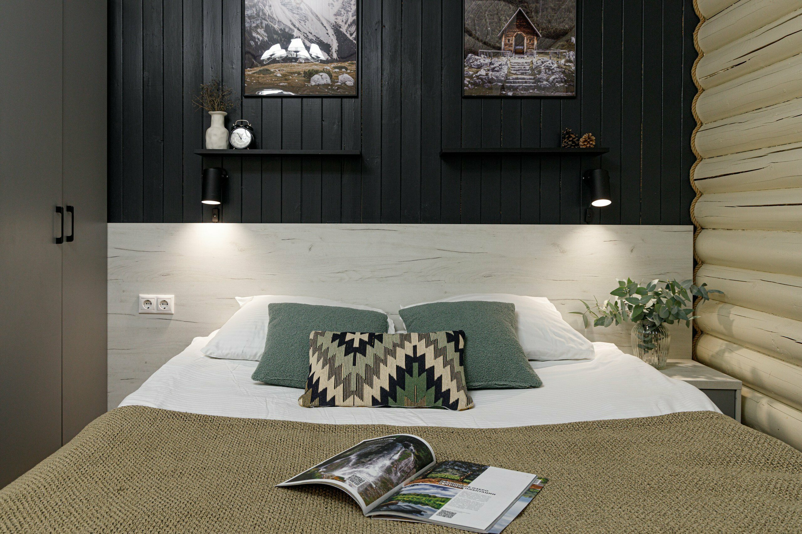 Люкс Скандинавия с собственной террасой и мини кухней.