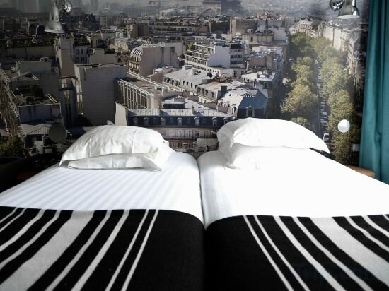 Chambre Twin Sur Rue