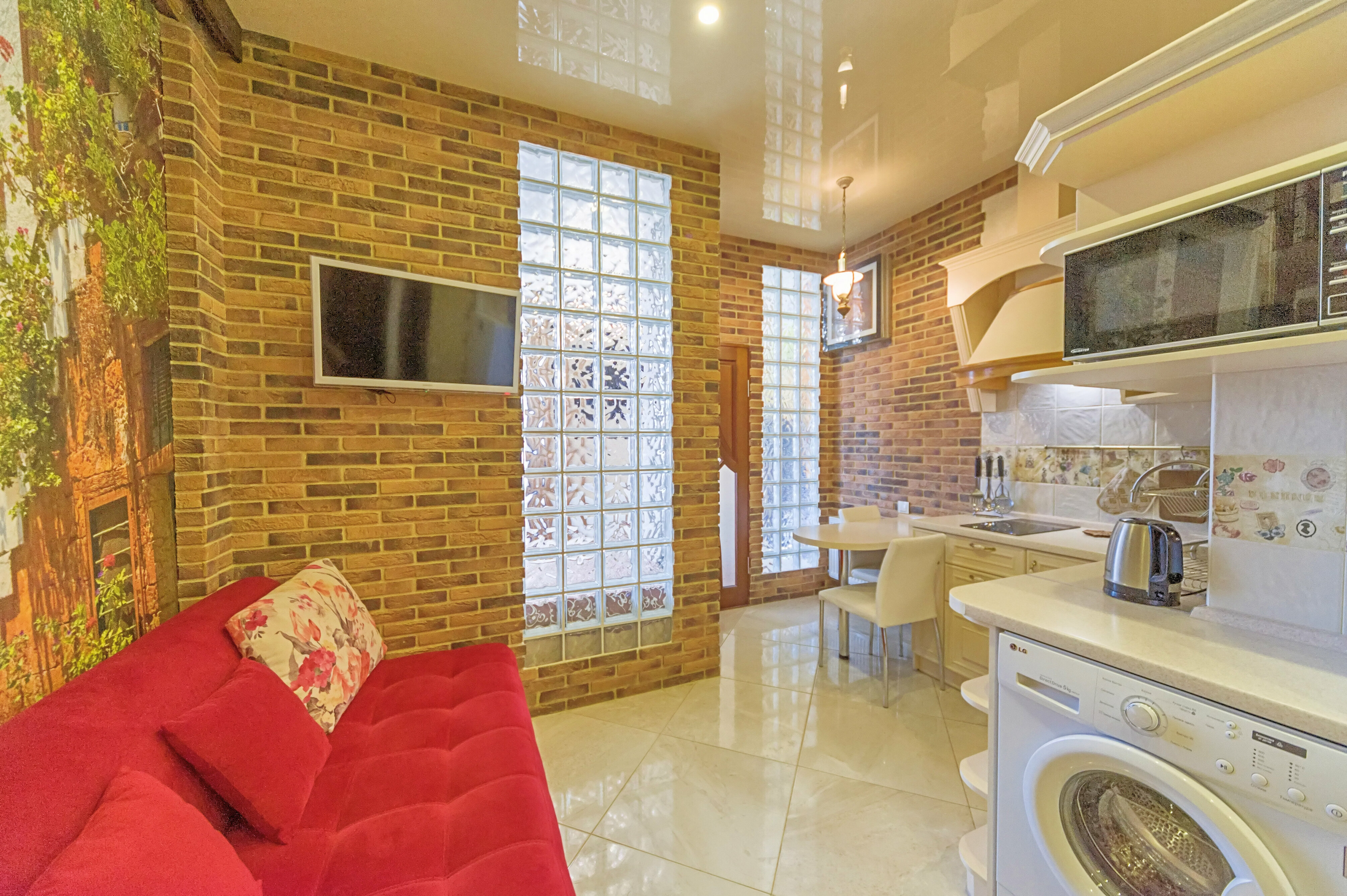 Апартаменты с 1 спальней