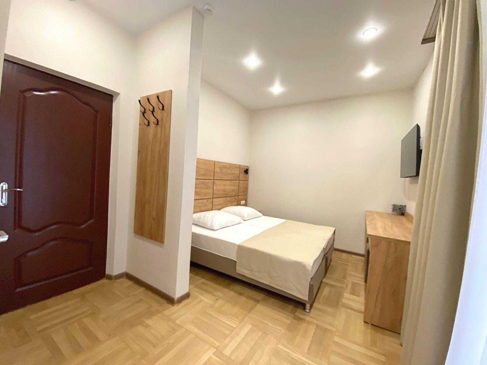 Двухместный номер с 1 кроватью и балконом