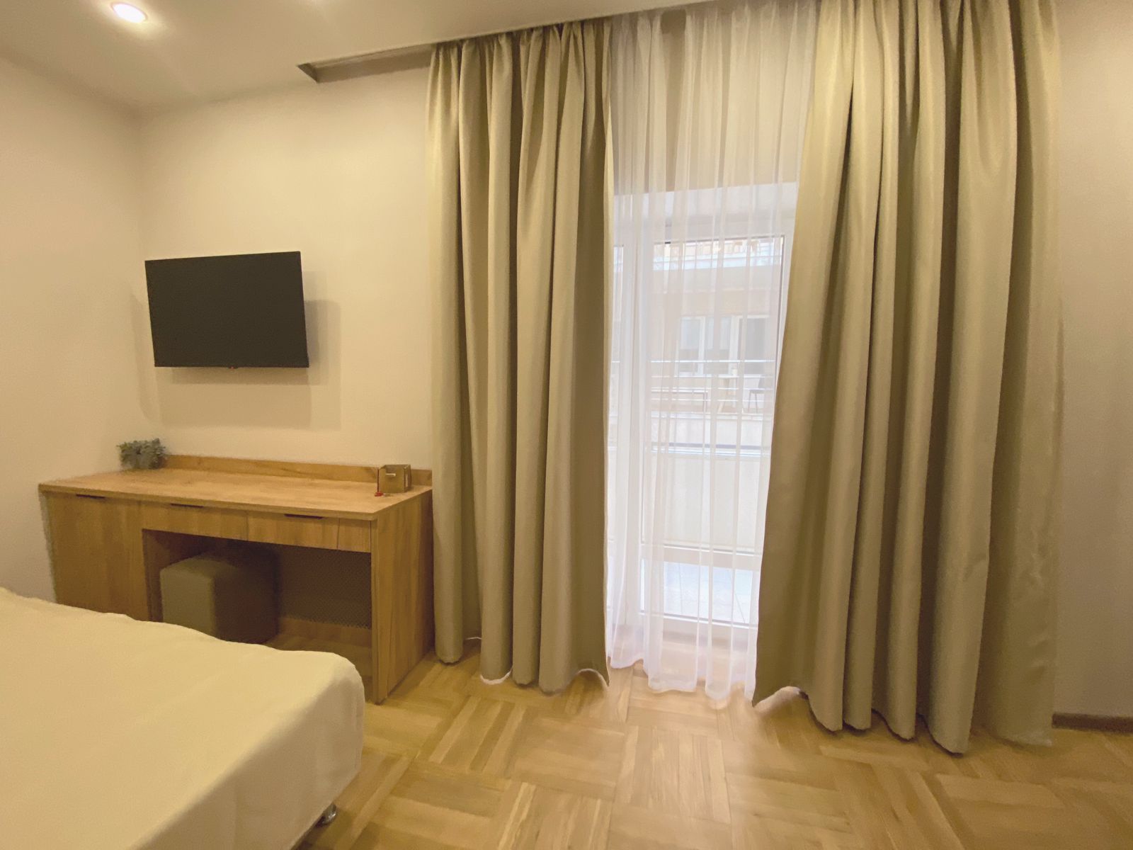 Двухместный номер с 1 кроватью и балконом