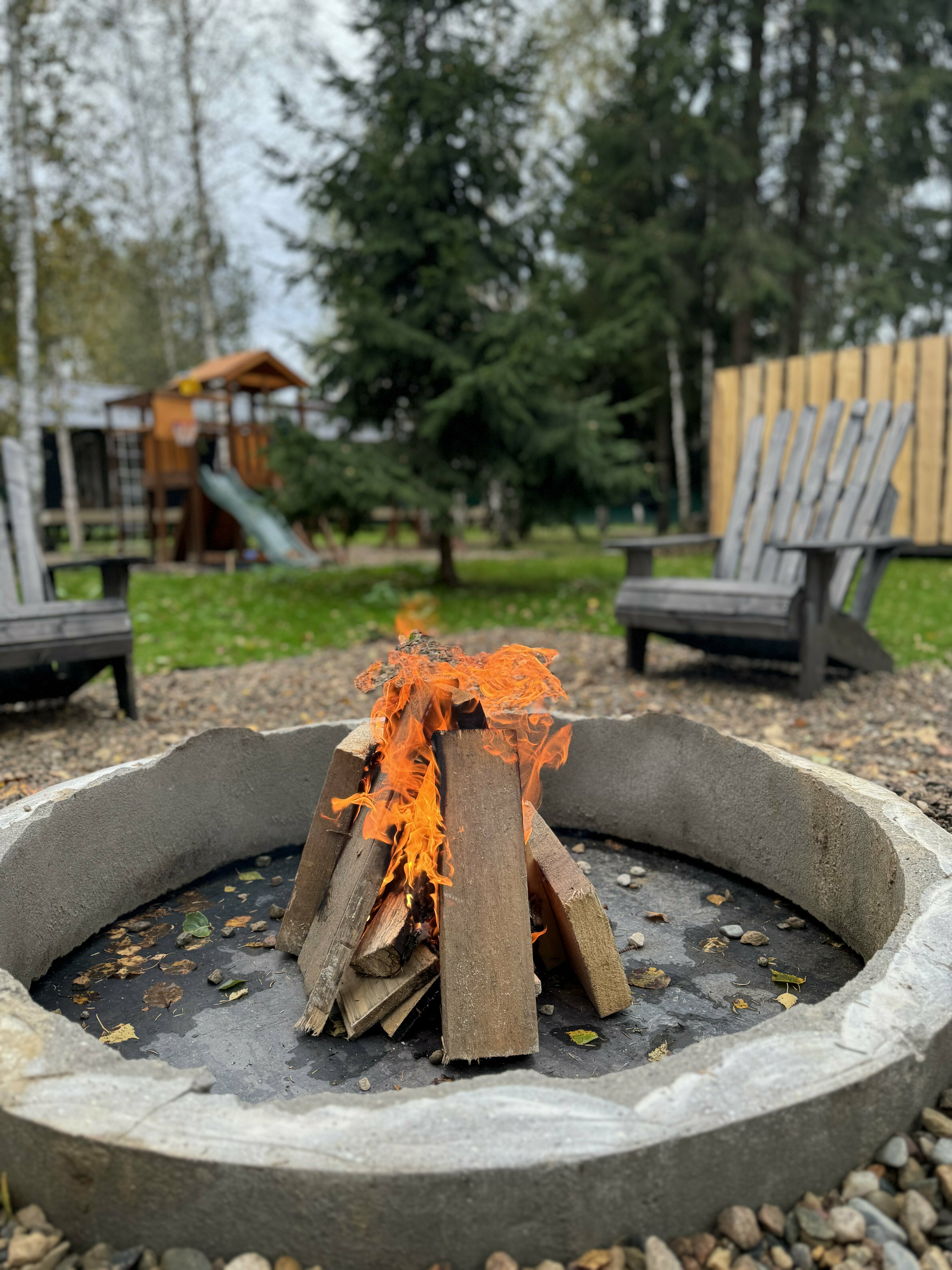 Дом с летним бассейном (3 спальни)