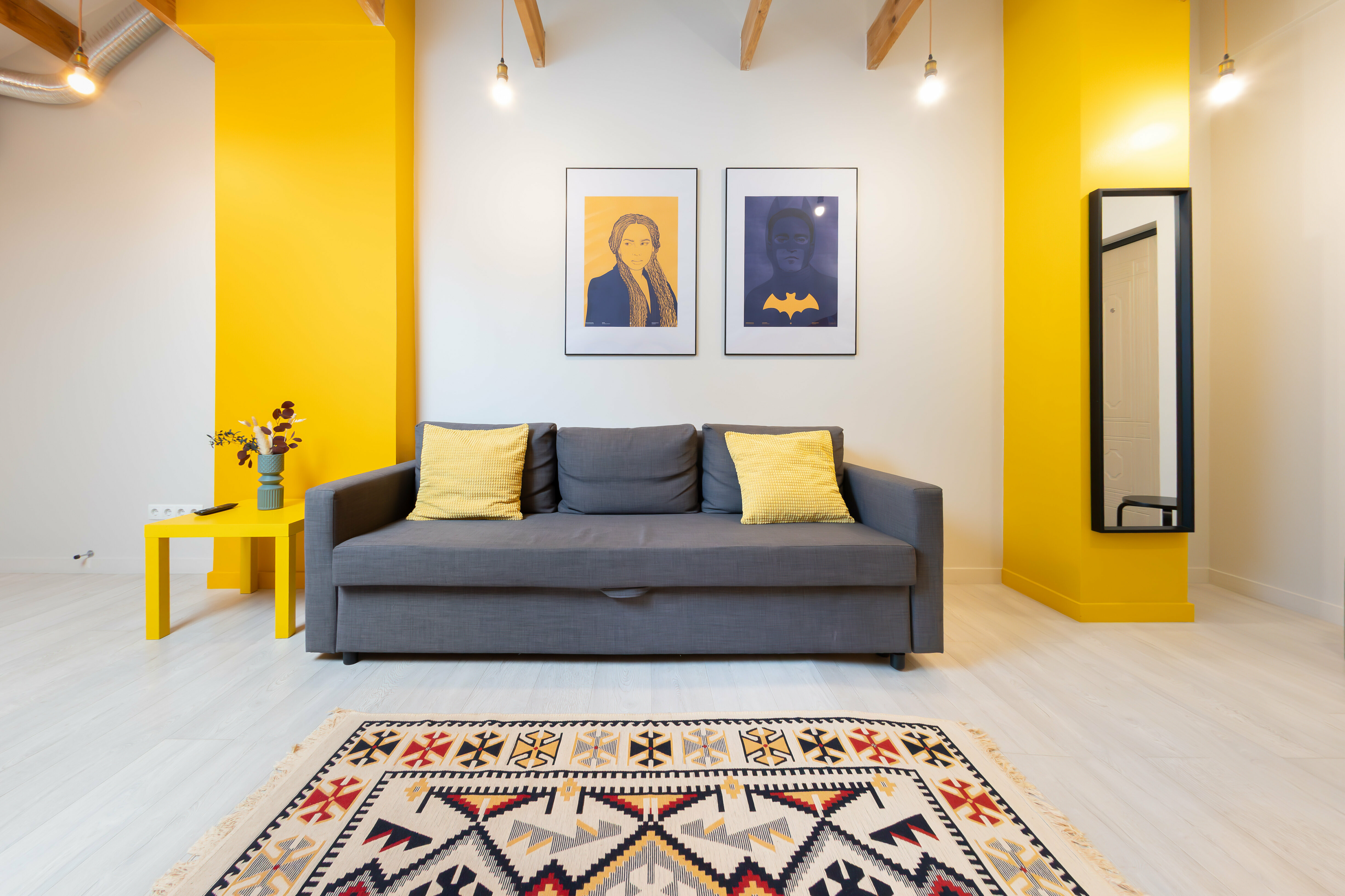 Двухкомнатные Апартаменты "Yellow"