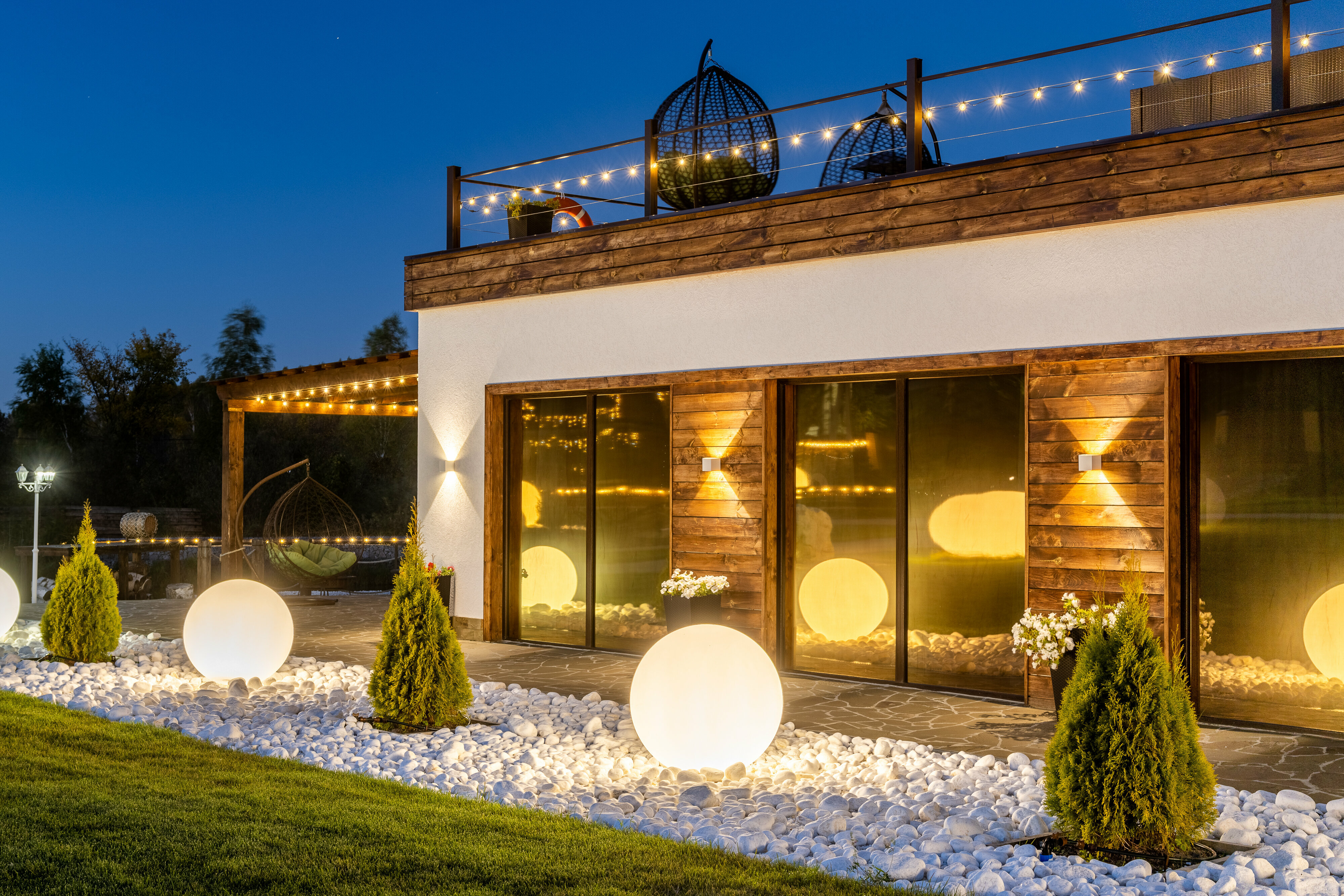 Лофт с камином и домашним кинотеатром