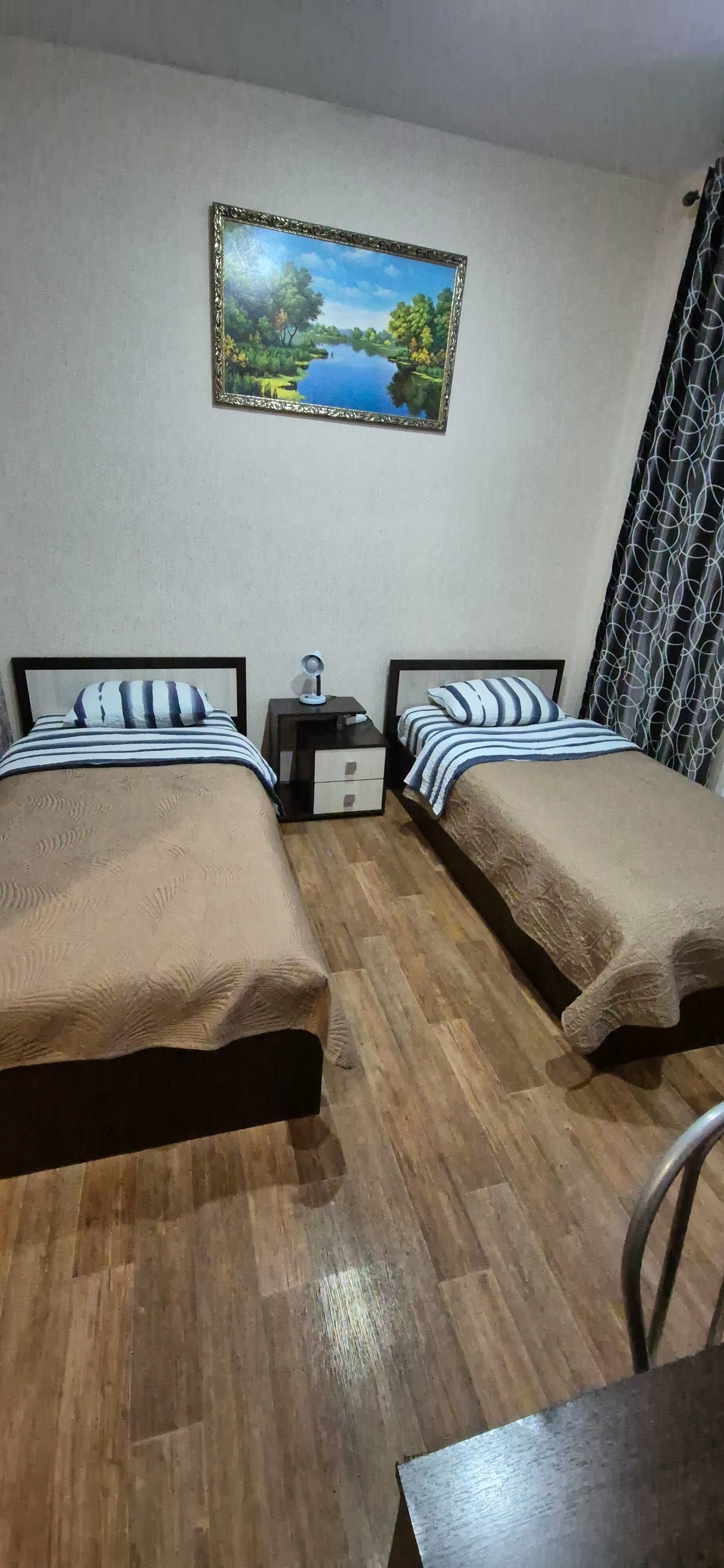 Двухместный номер с 2 отдельными кроватями и душем