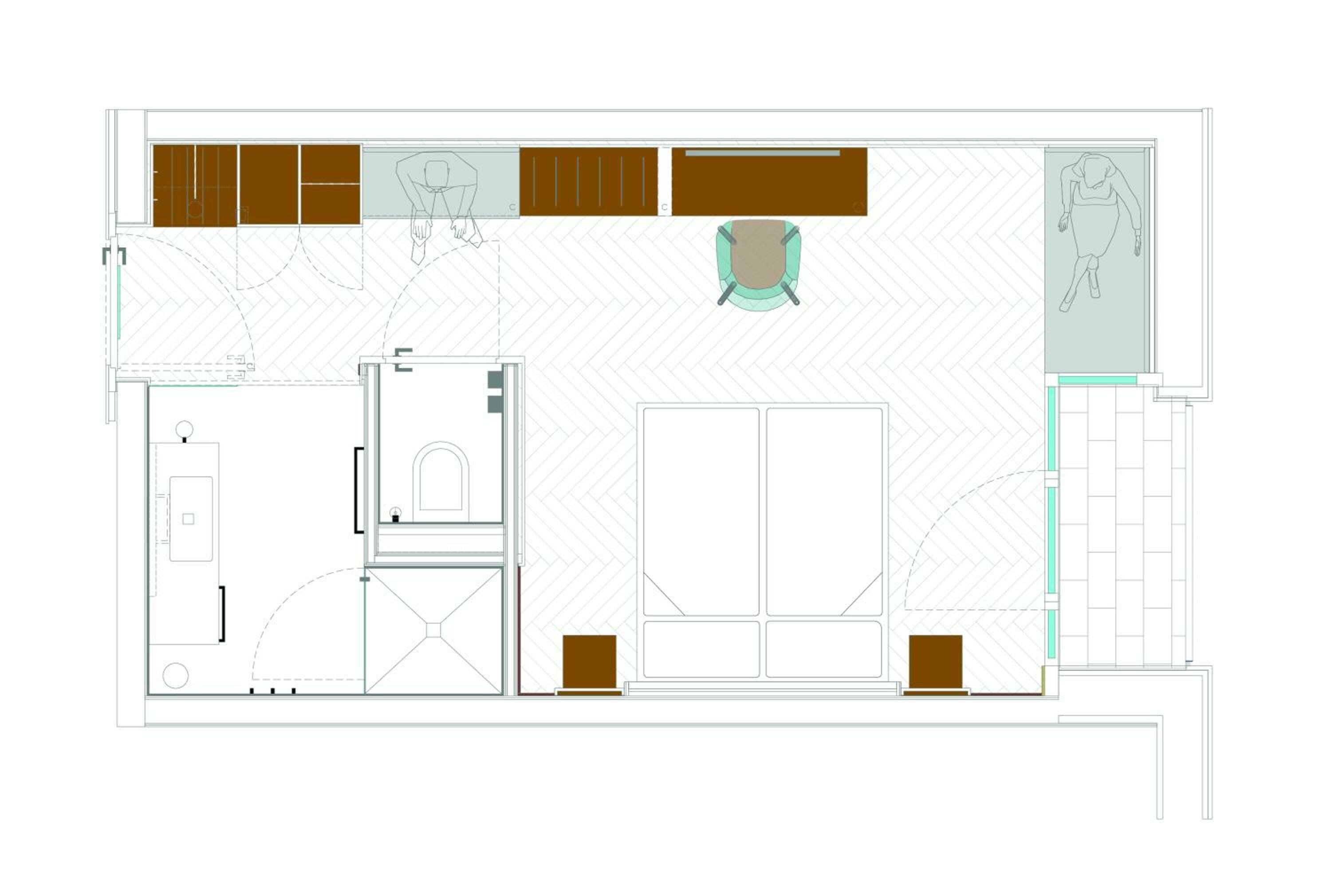 Standard Double Room with Balcony