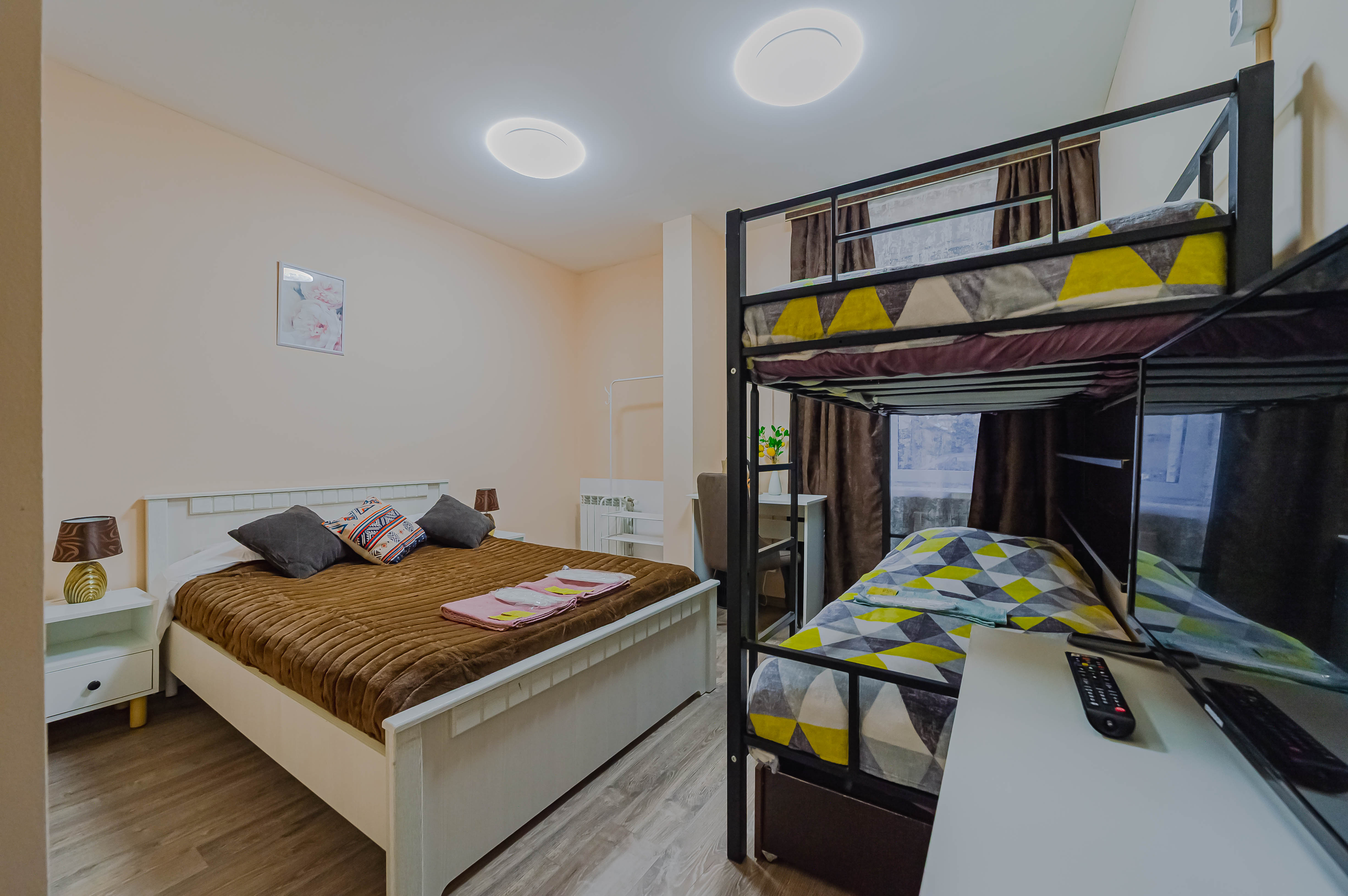 4-местная комната с общим санузлом