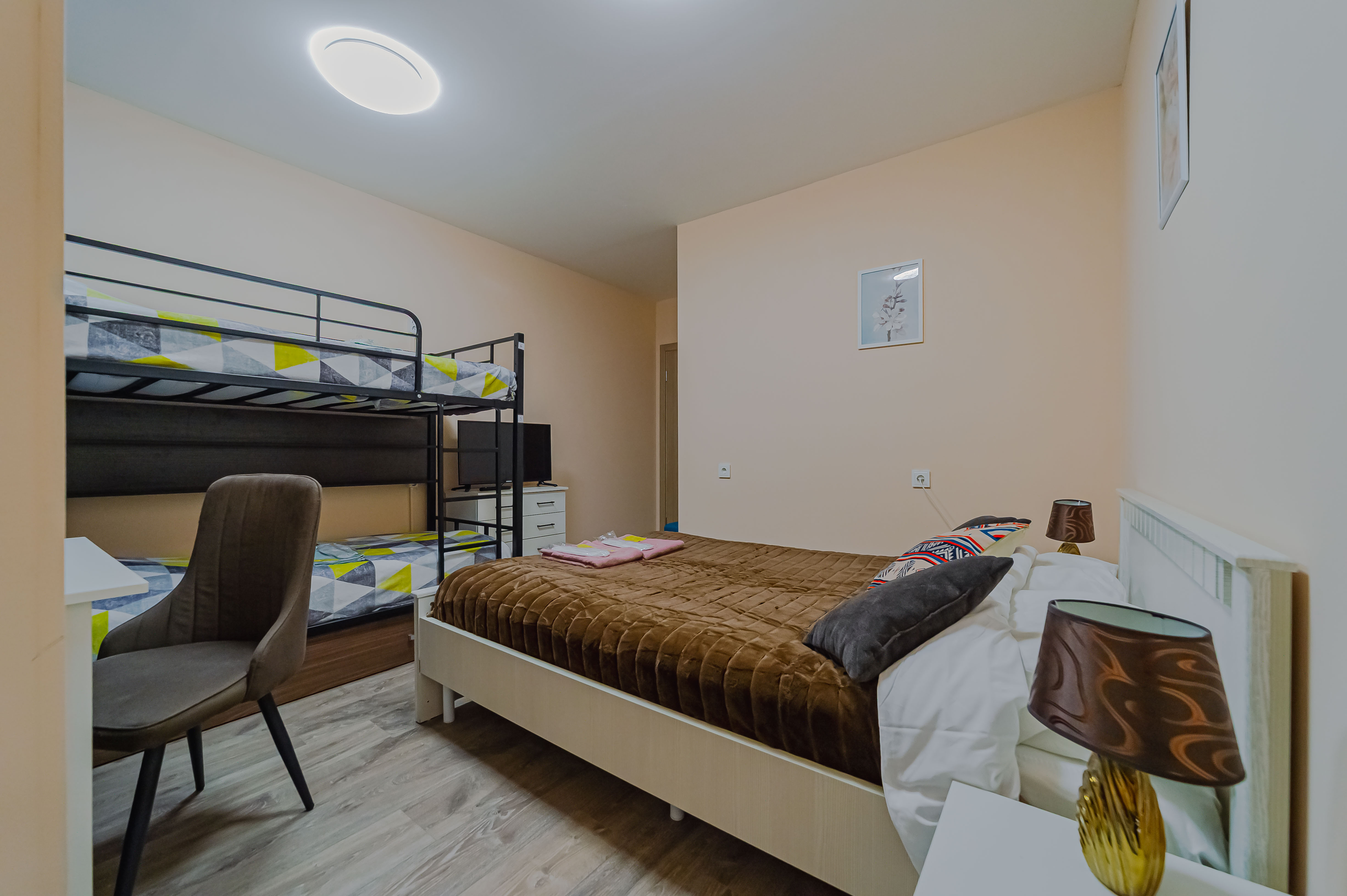 4-местная комната с общим санузлом