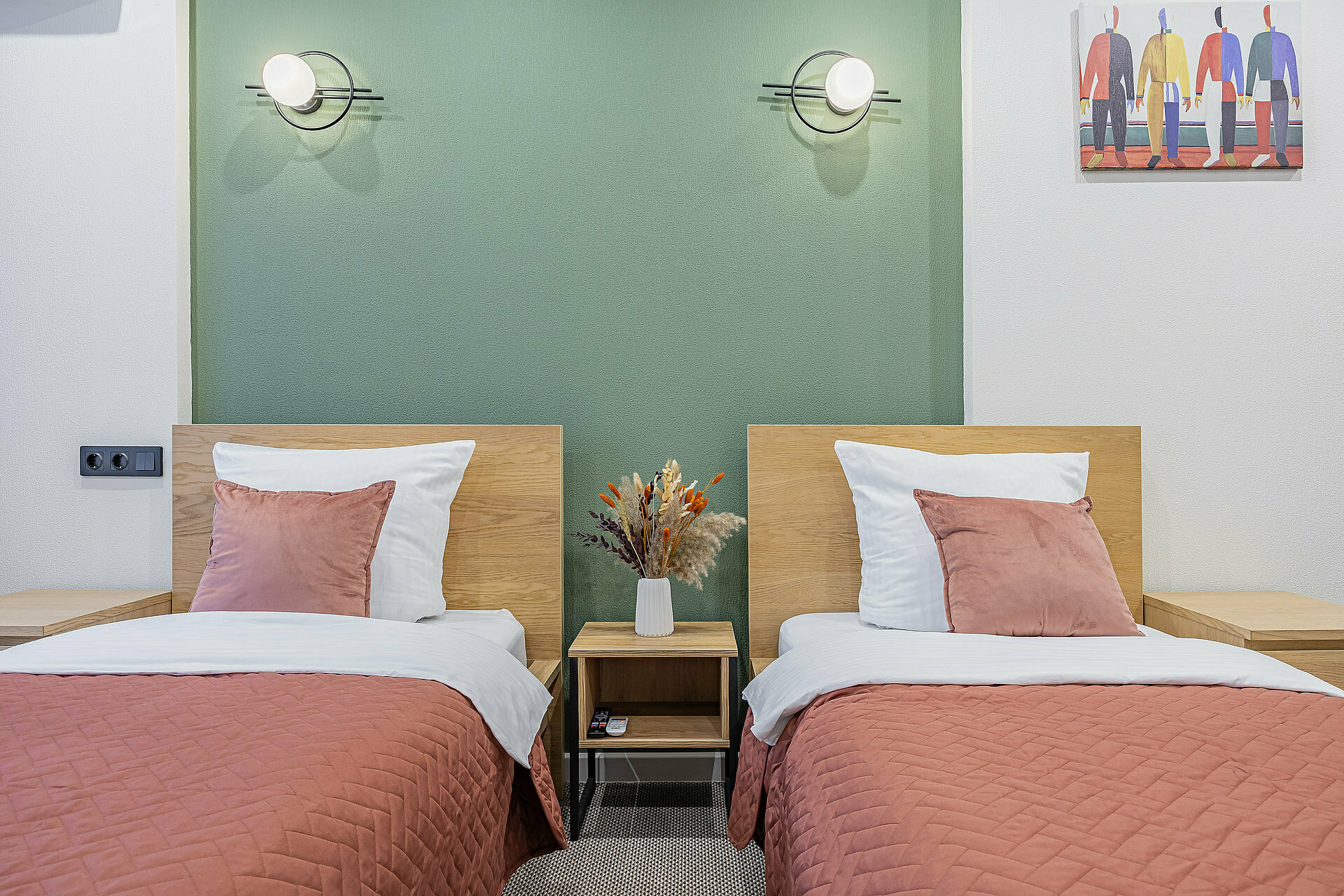 Двухместный номер Делюкс с 2 отдельными кроватями