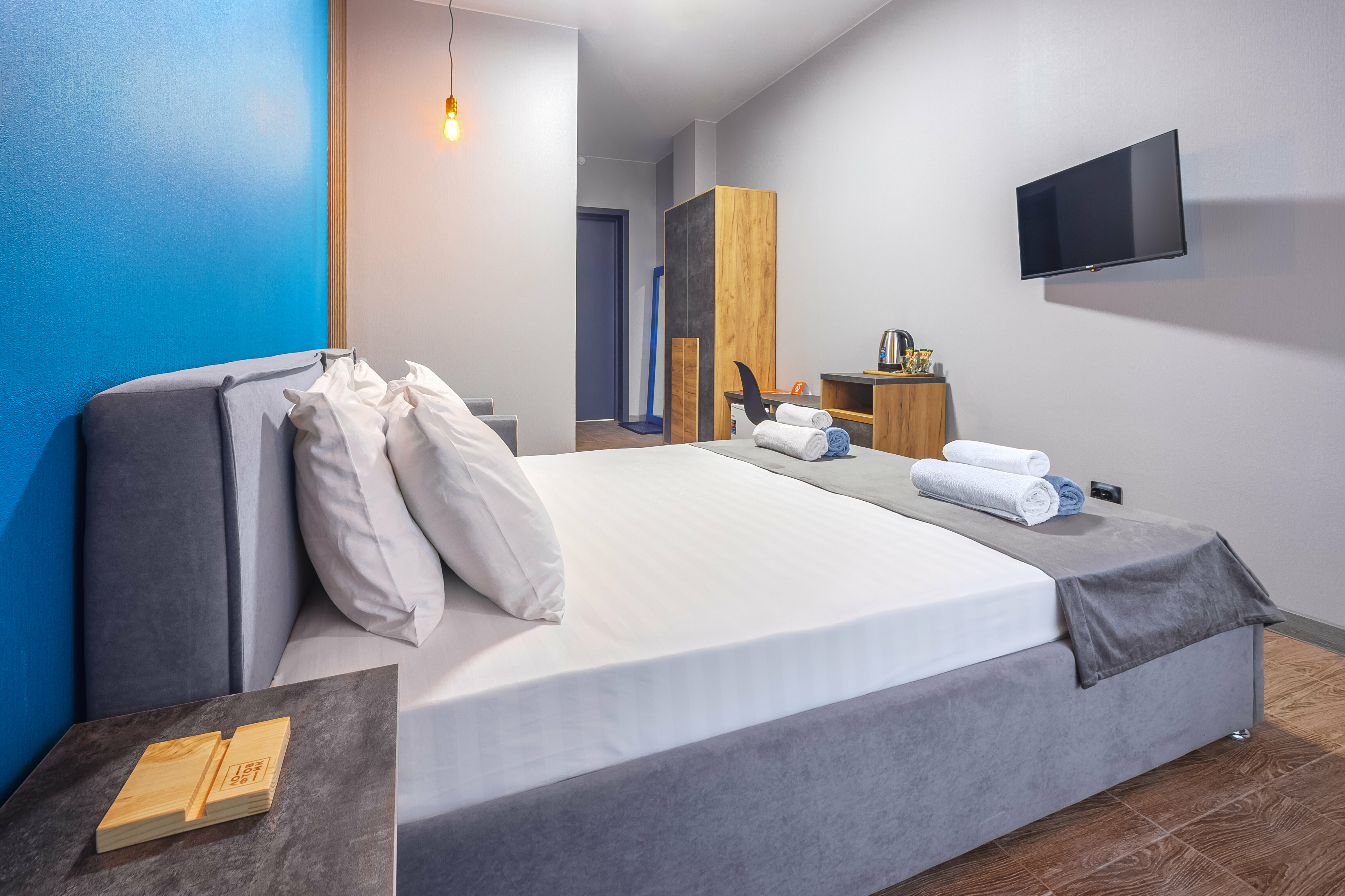 Двухместный номер с 1 кроватью и балконом