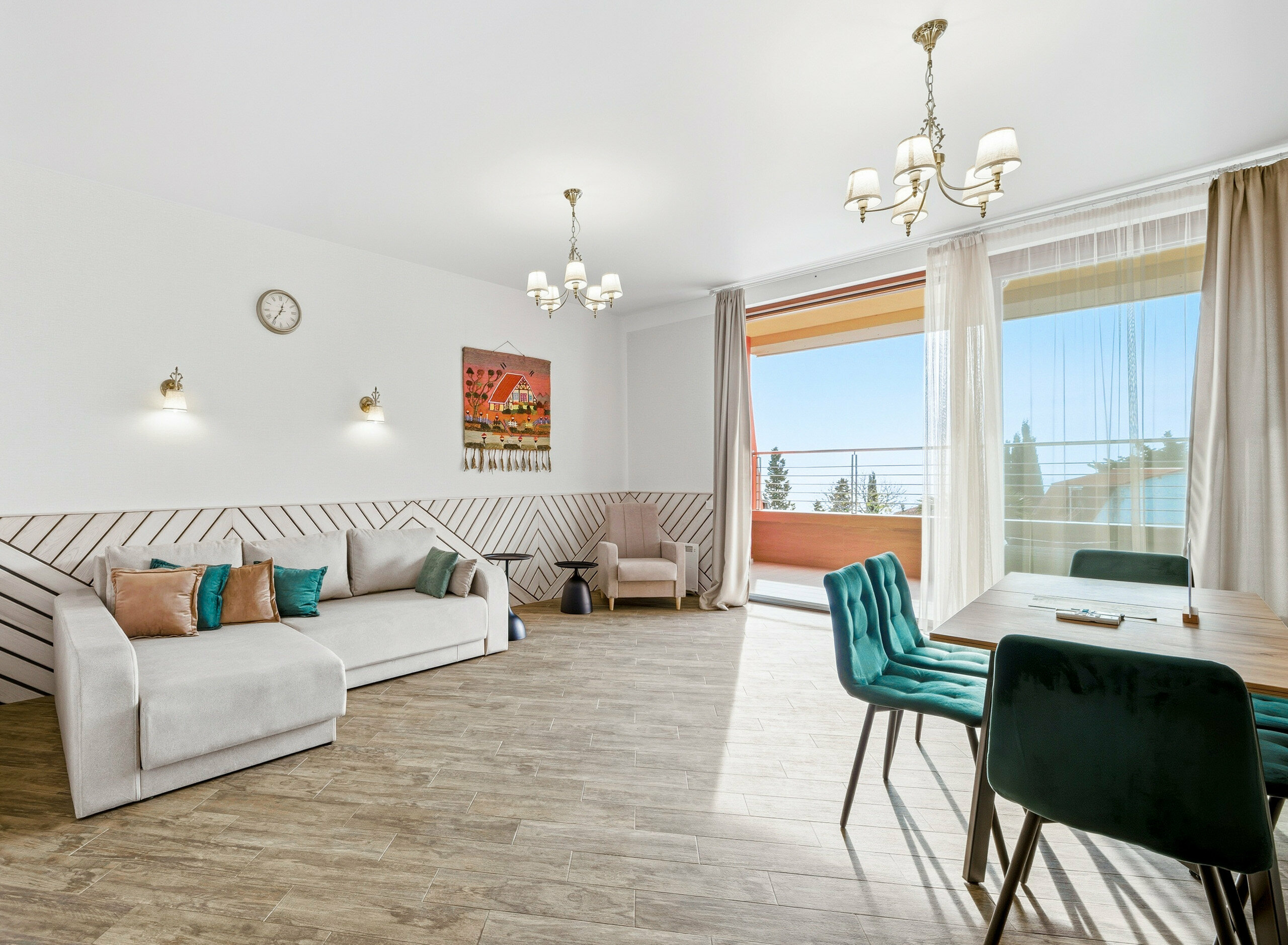 Апартаменты с видом на море