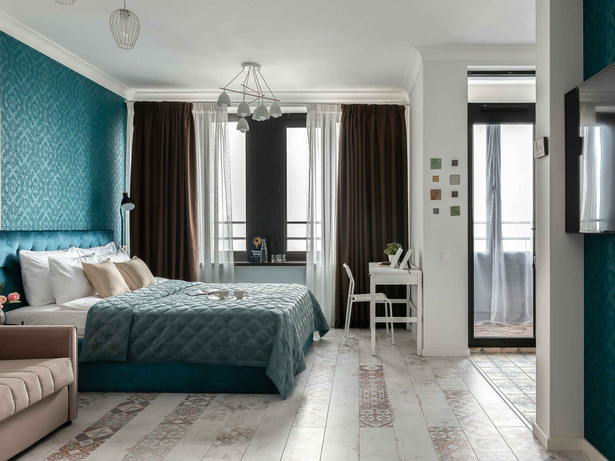 Arcadia - 4х местные премиум апартаменты в "Савеловский-Сити" (34 этаж)