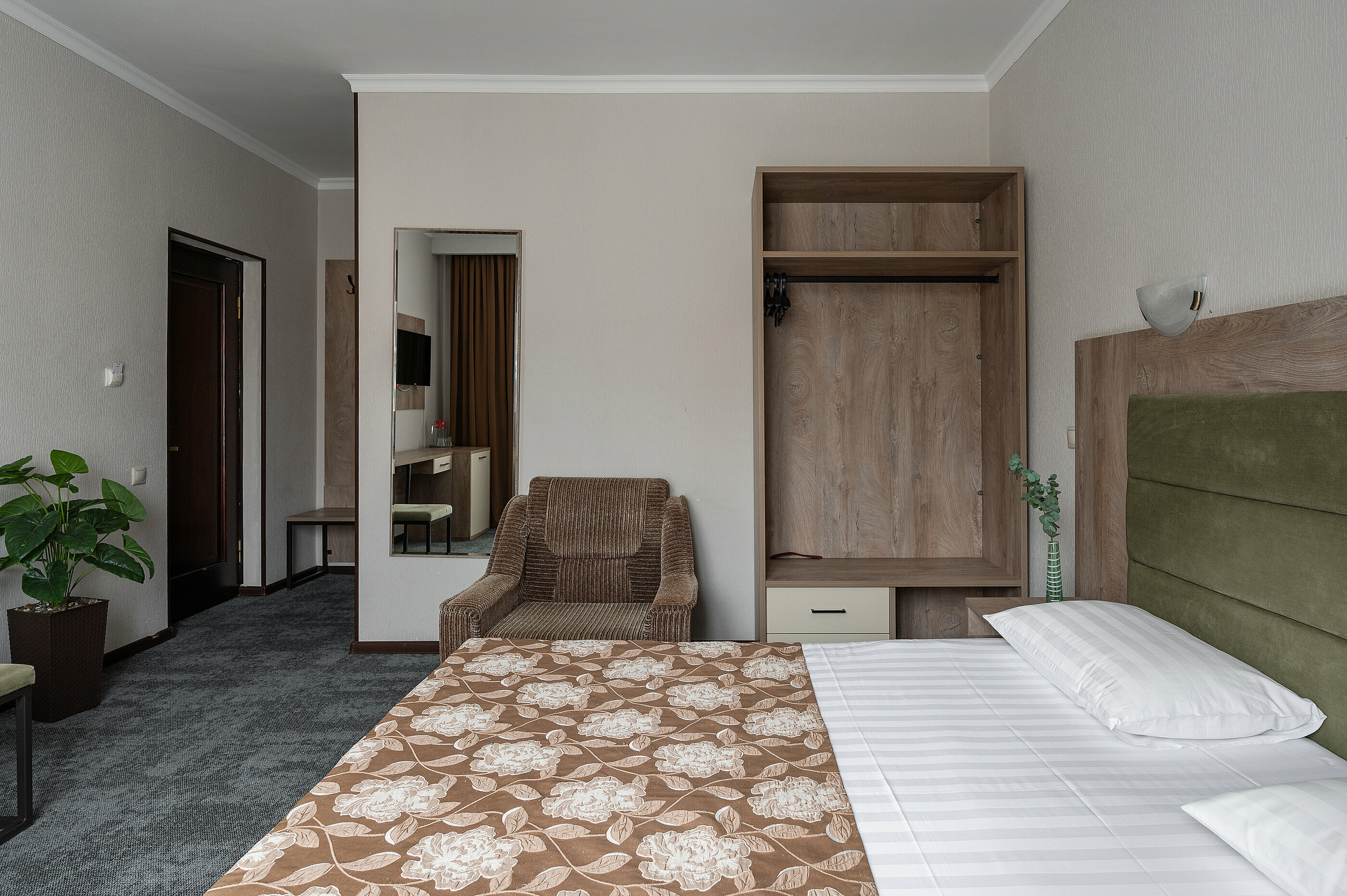 Стандартный двухместный номер с 1 кроватью или 2 отдельными кроватями