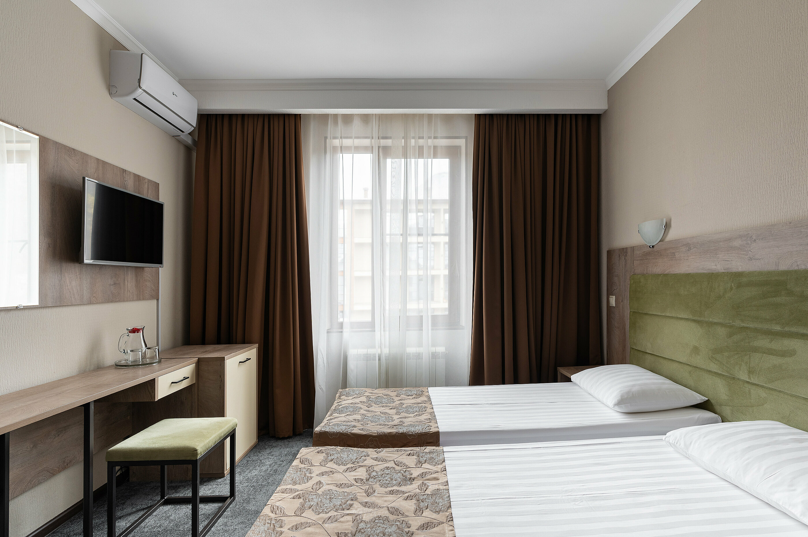 Стандартный двухместный номер с 1 кроватью или 2 отдельными кроватями