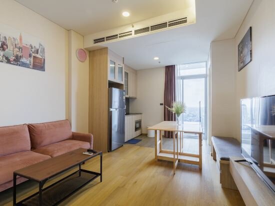 Two-bedroom And One-living Room Suite