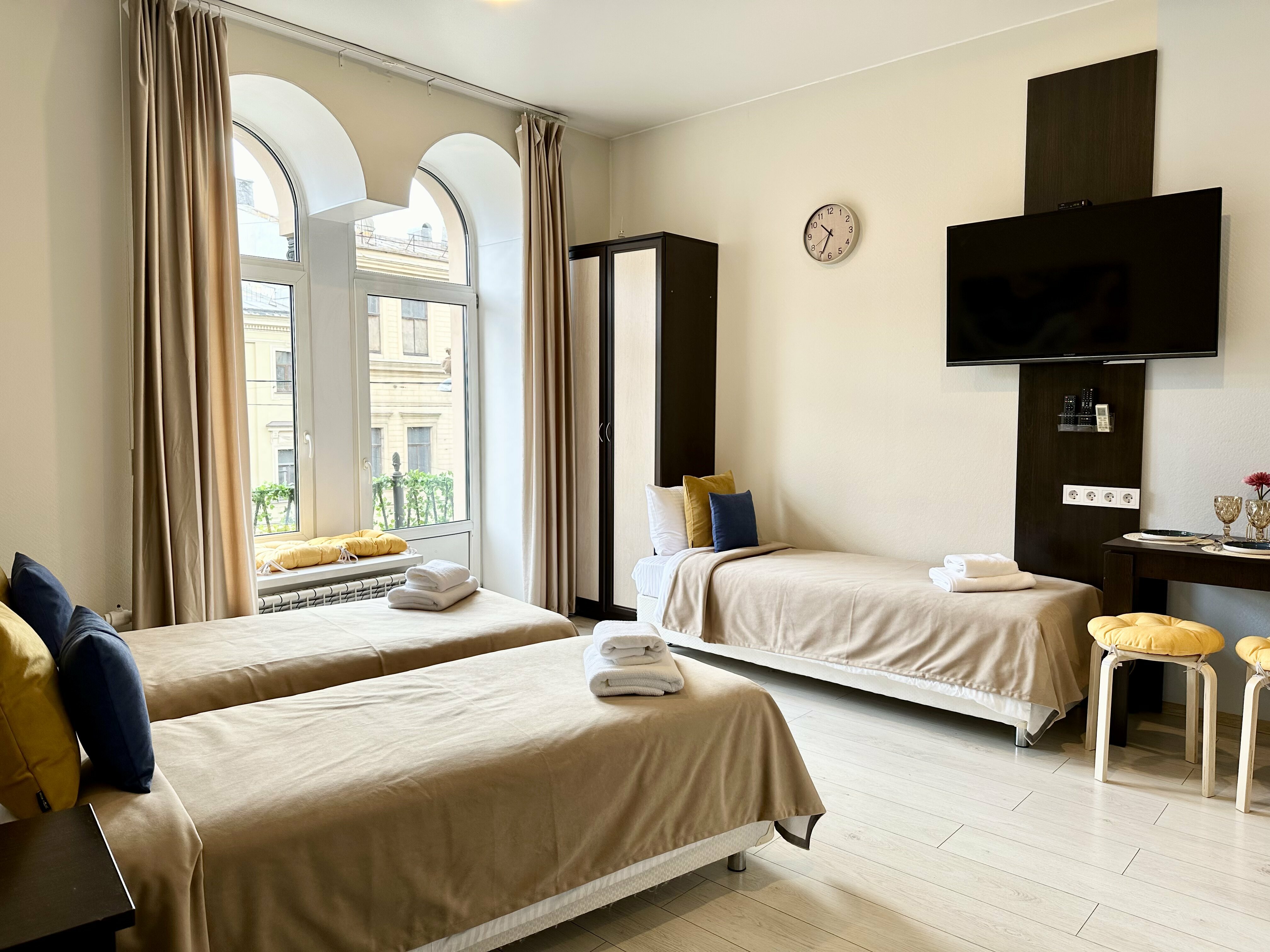 Студия для 4 гостей в самом сердце Санкт-Петербурга