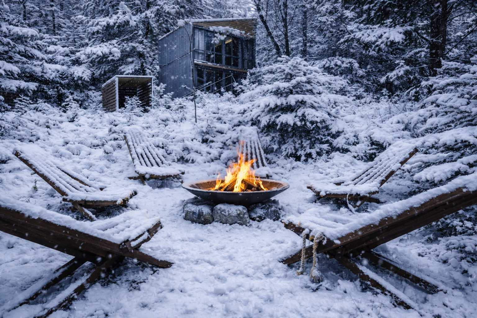 Дом с видом на лес