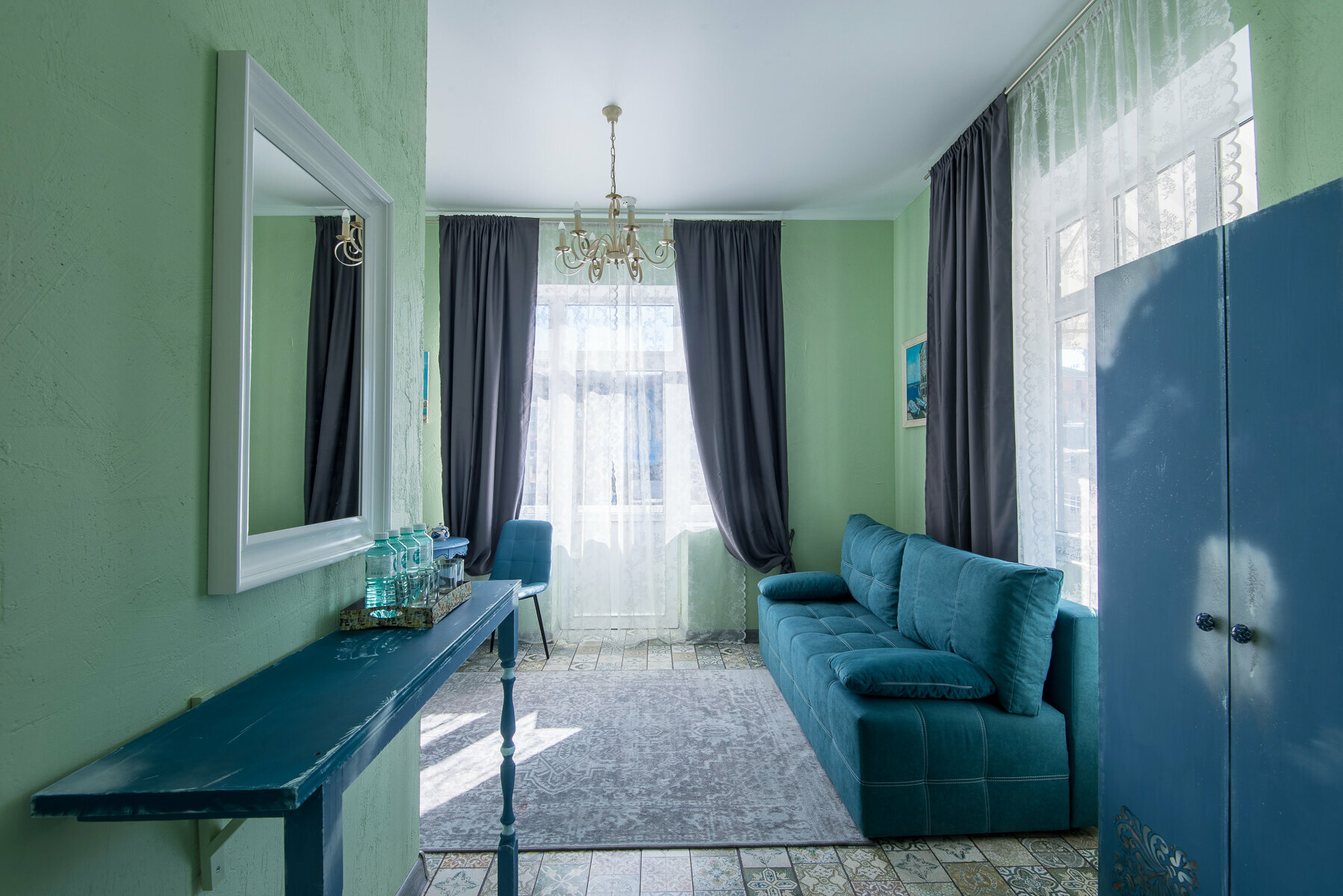 Делюкс четырехместный однокомнатный