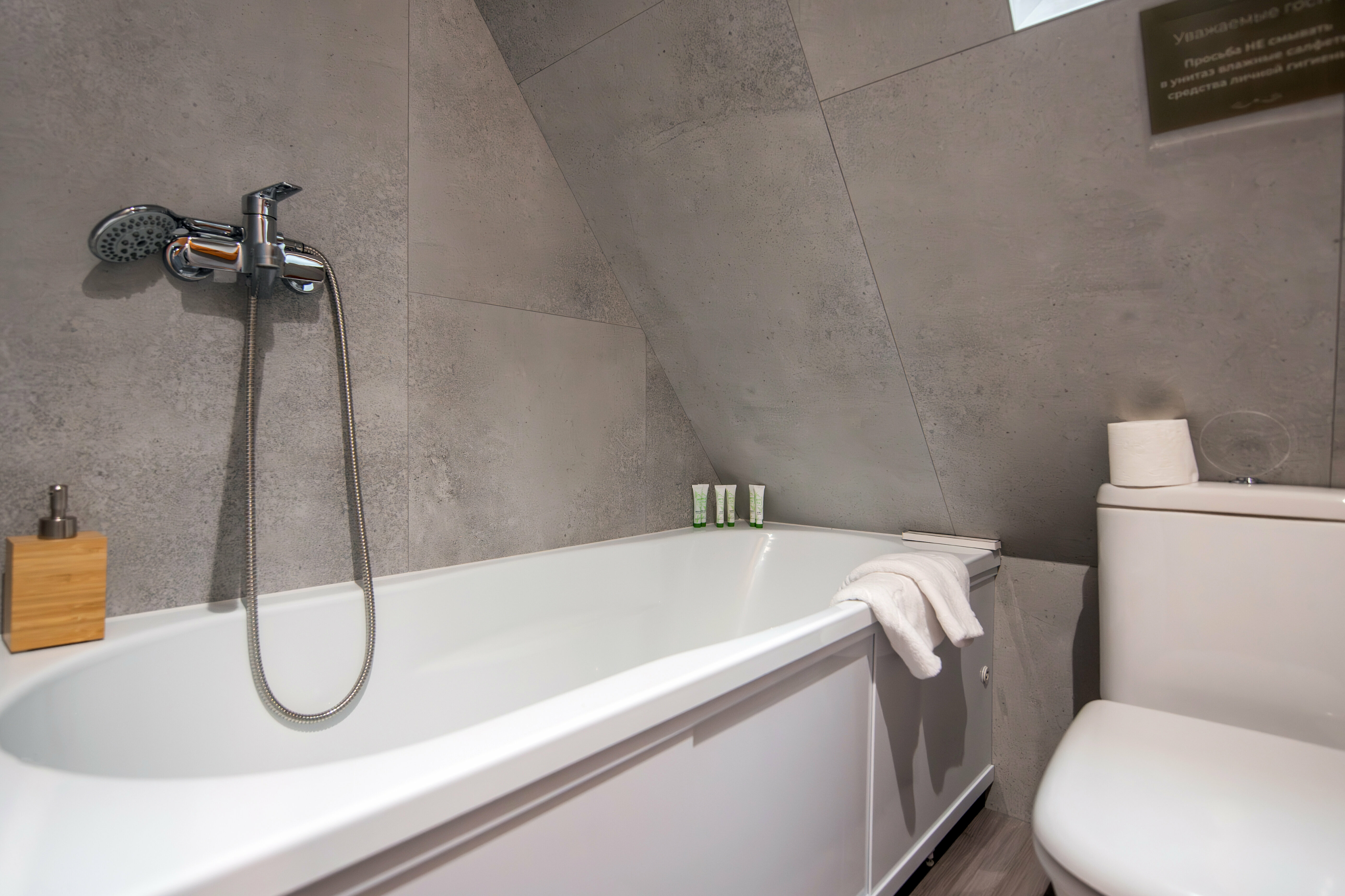 Двухкомнатные апартаменты в мансарде