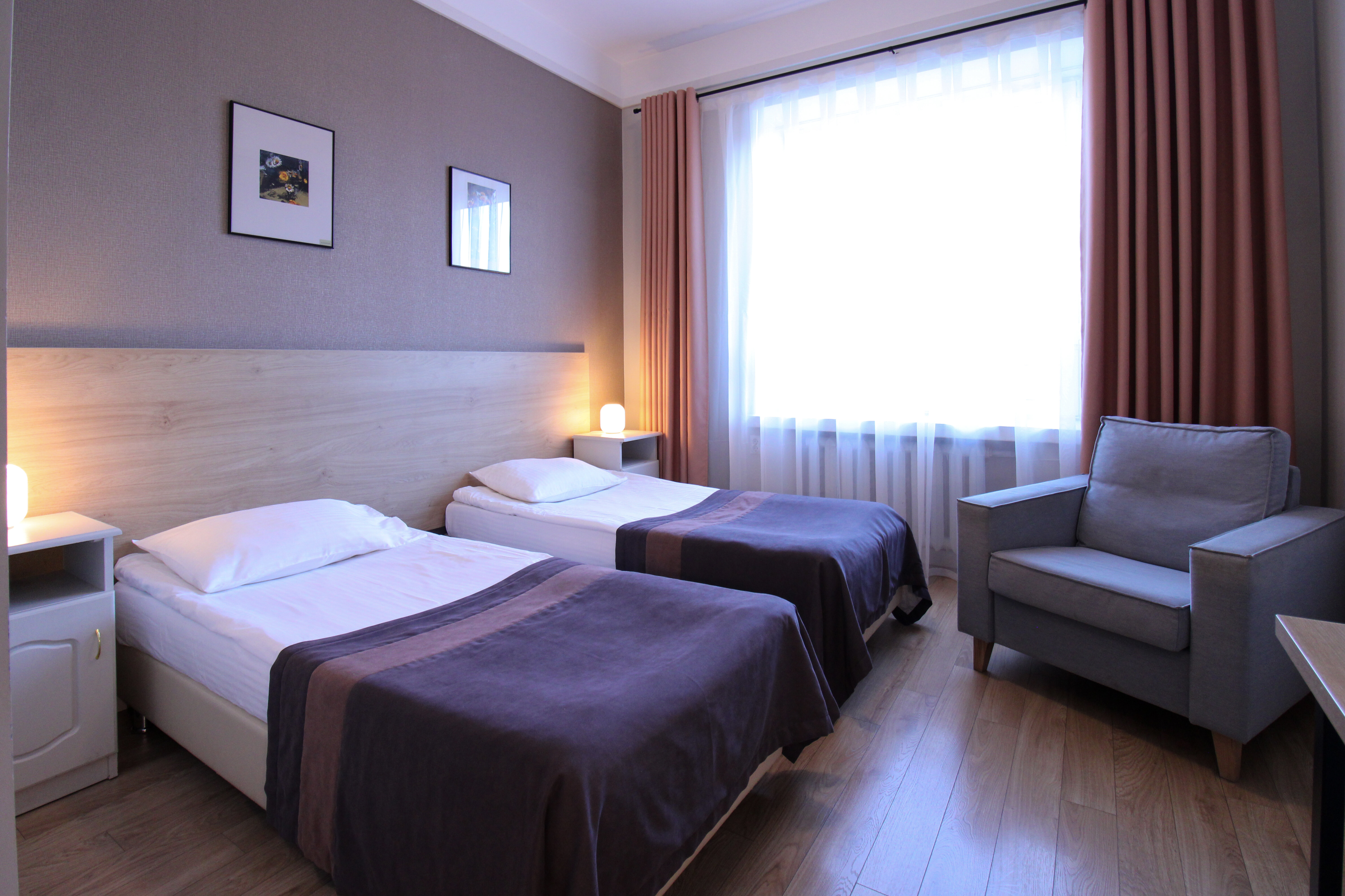 Двухместный номер с 2 отдельными кроватями