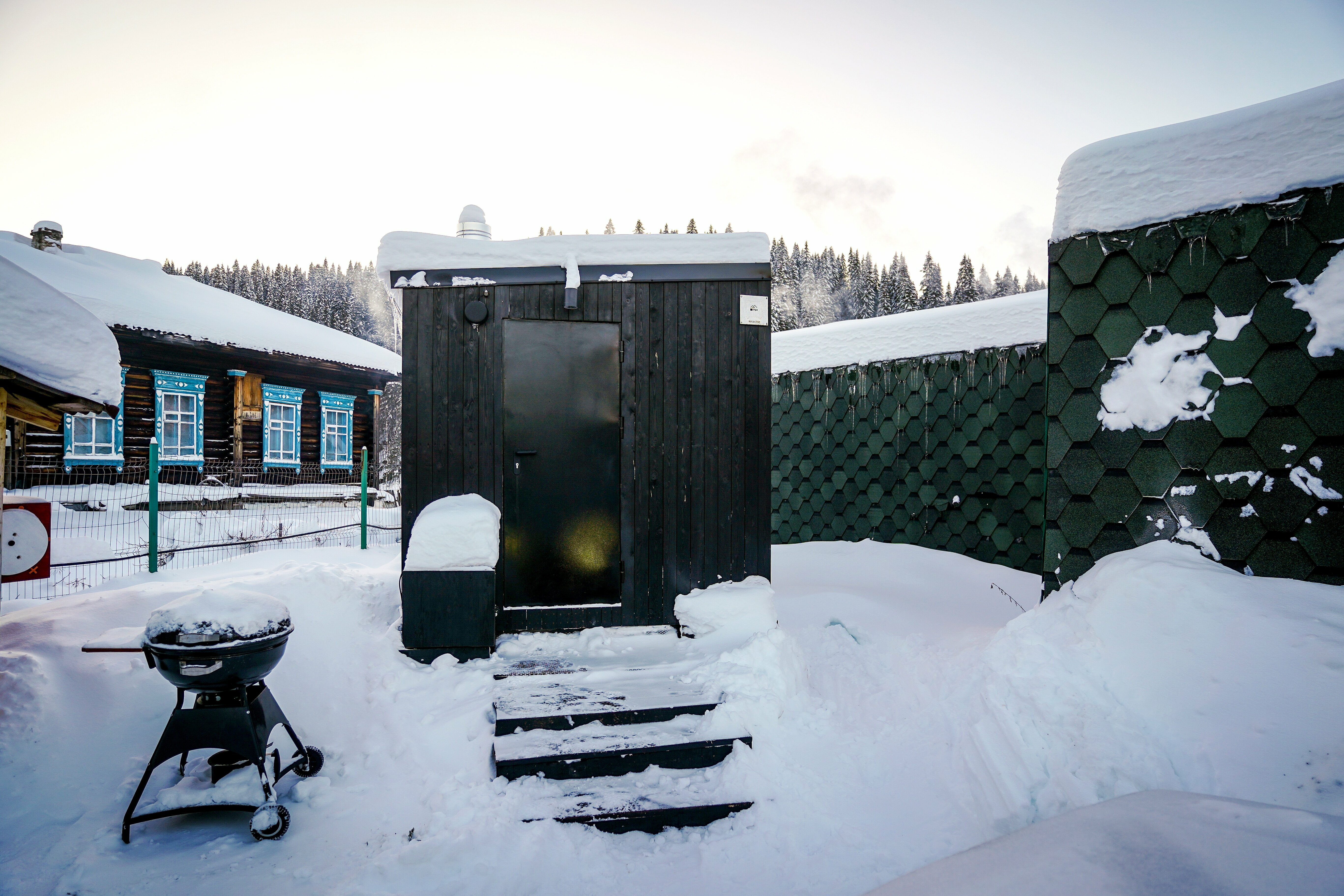 Двухместный номер с 1 кроватью и видом на горы