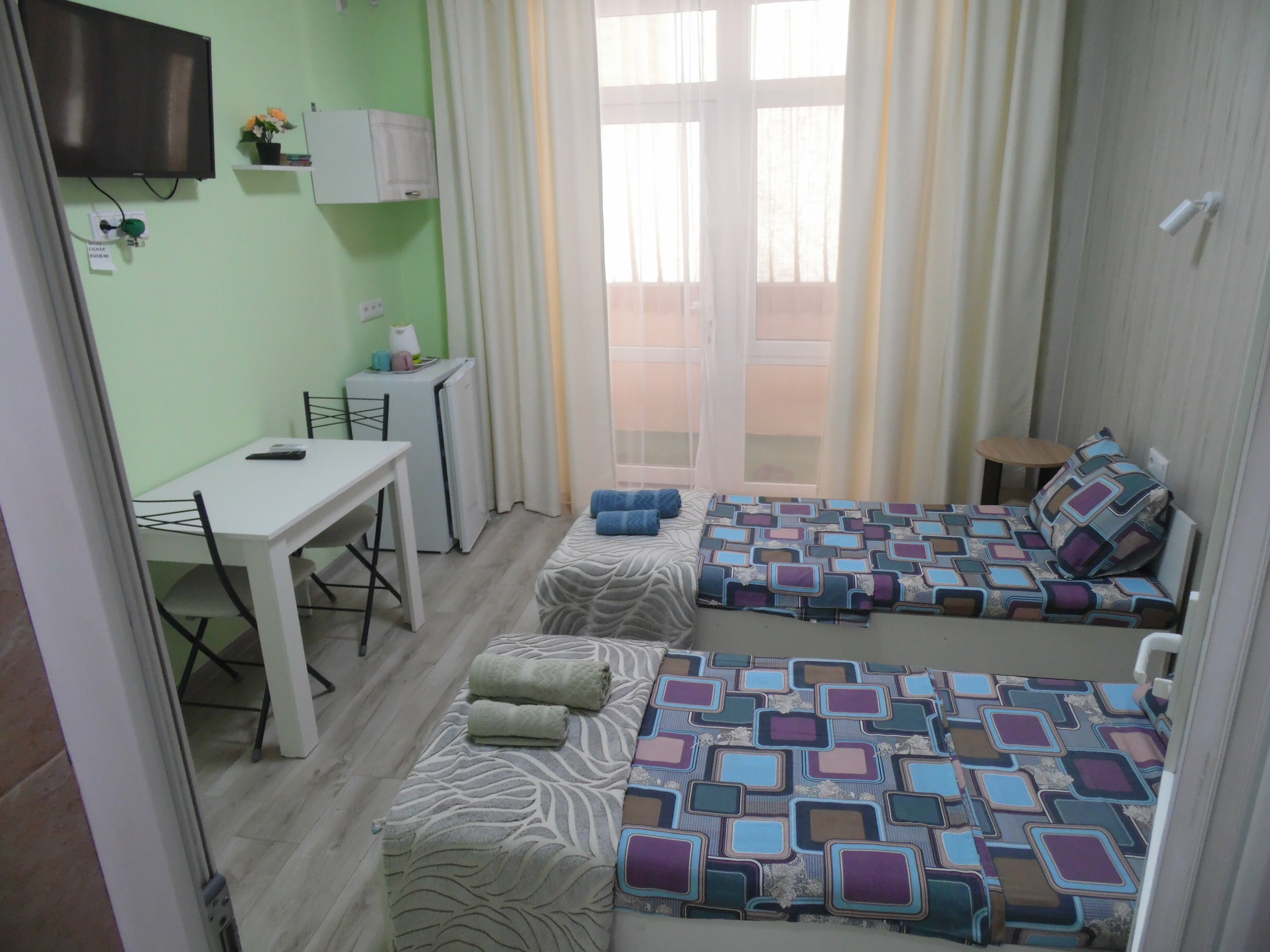 Двухместный номер Делюкс с 1 кроватью или 2 отдельными кроватями и балконом