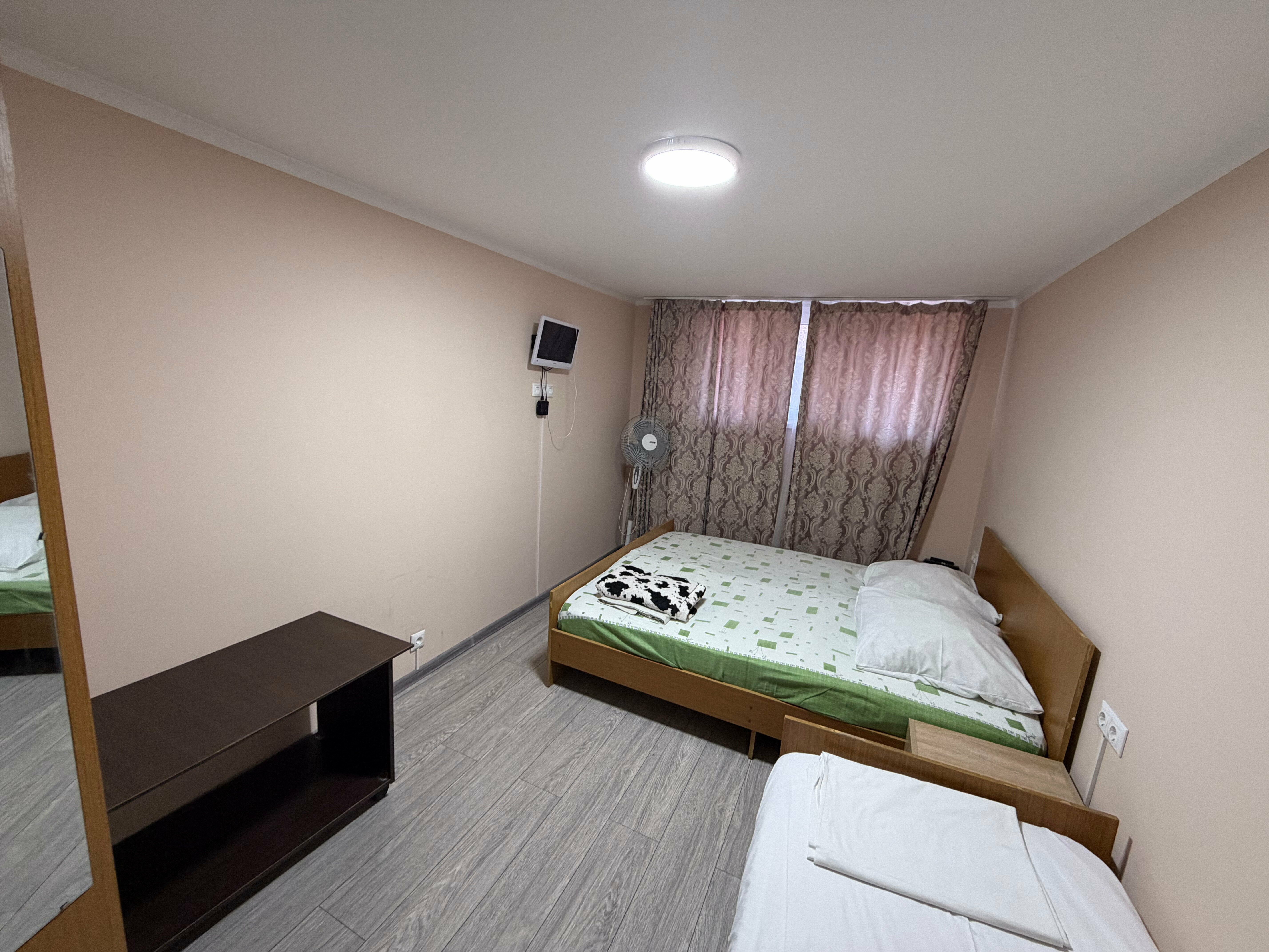 Бюджетный трехместный номер