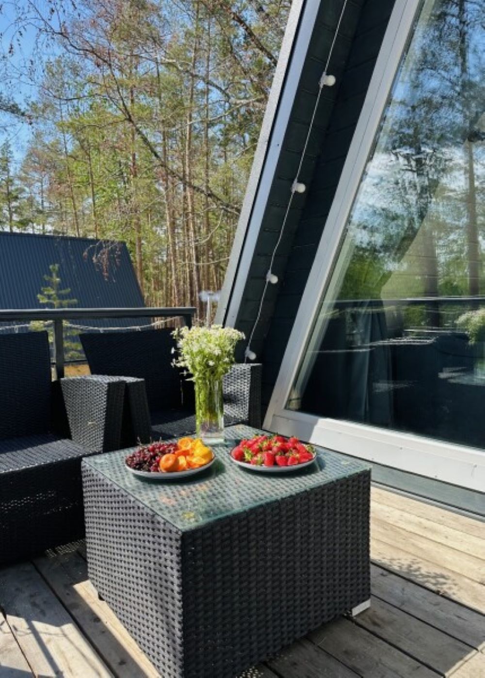 А-фрейм (с видом на лес)